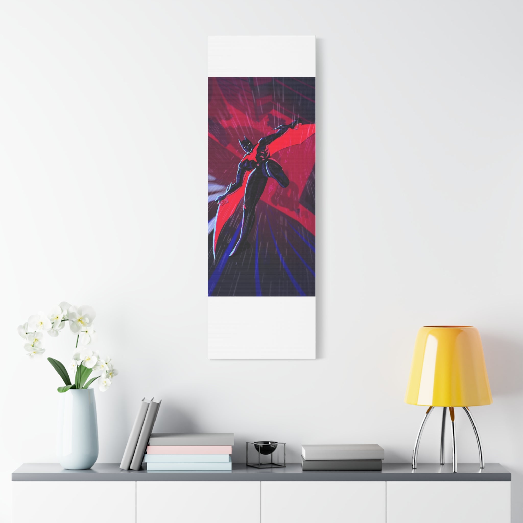 Stretched Canvas Art Print, Gothic Wall Decor, Perfect Gift for Art Lovers, Modern Bedroom Decor, Unique Home Wall Art, Gift for Her
