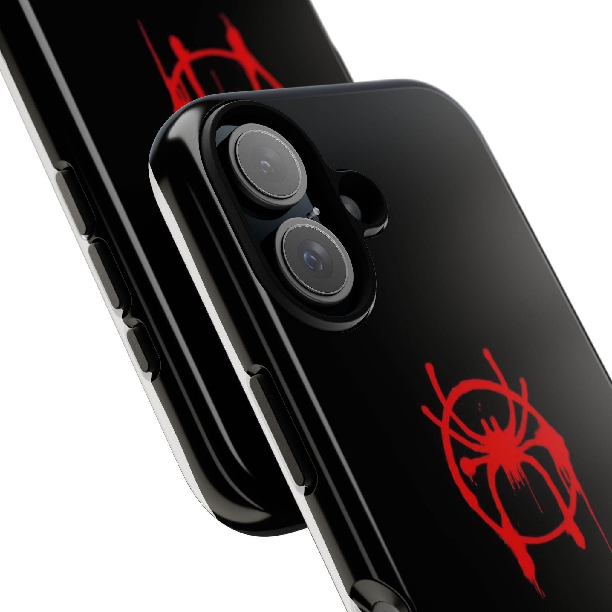 Red Spider Graphic Phone Case, Tough Phone Cover, Custom Mobile Protector, Stylish Gadget Accessory, Gift for Spider Fans