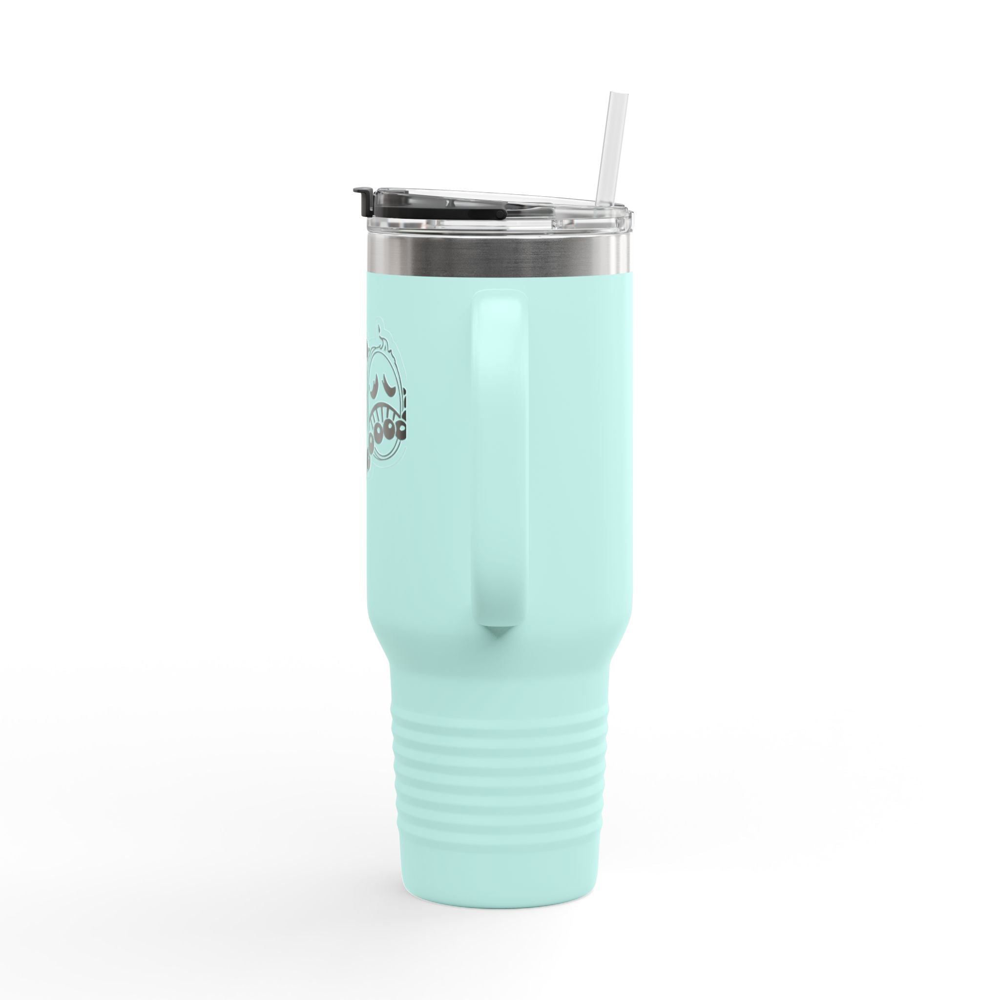 Whimsical Insulated Travel Mug, 40oz - Perfect for Coffee Lovers, Road Trips, Office Use, Gifts for Friends, Reusable Drinkware