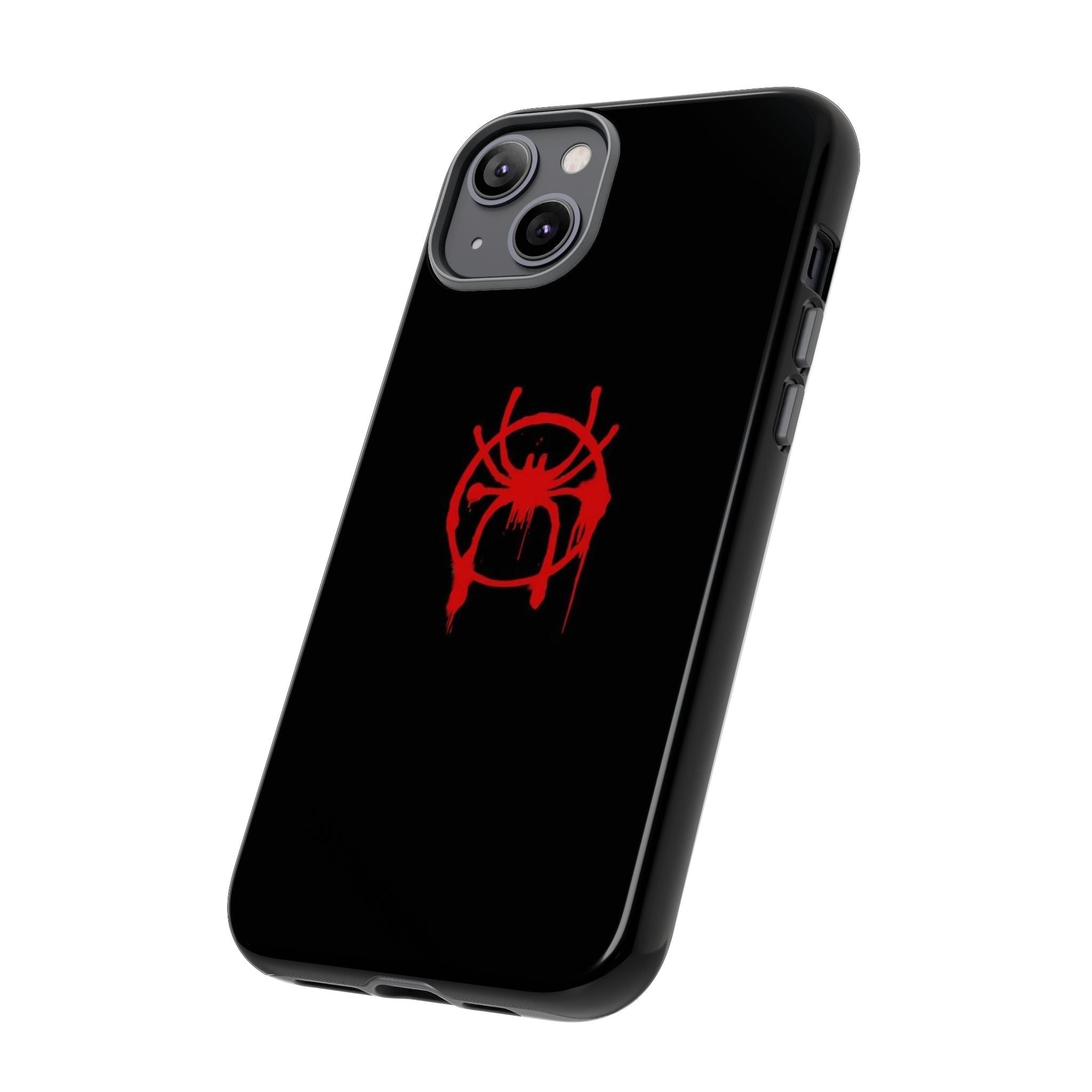 Red Spider Graphic Phone Case, Tough Phone Cover, Custom Mobile Protector, Stylish Gadget Accessory, Gift for Spider Fans