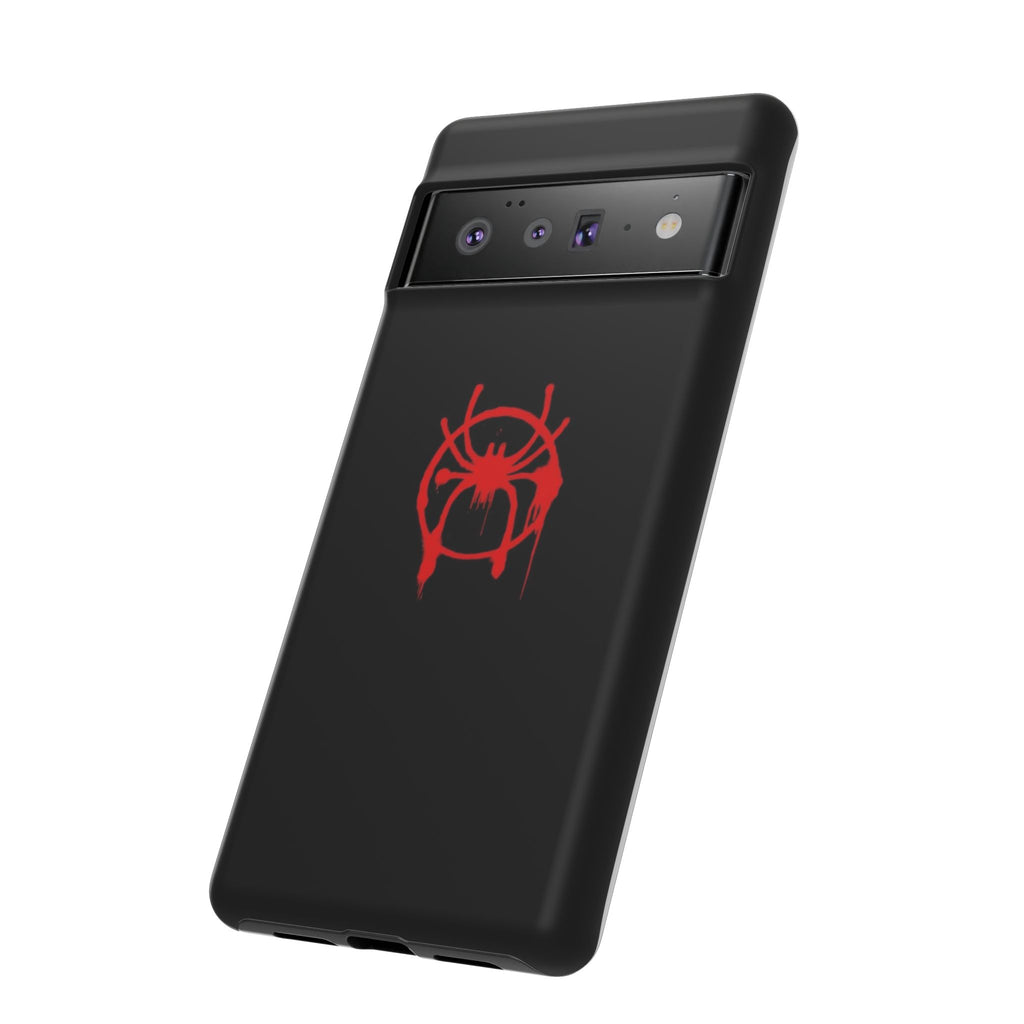 Red Spider Graphic Phone Case, Tough Phone Cover, Custom Mobile Protector, Stylish Gadget Accessory, Gift for Spider Fans