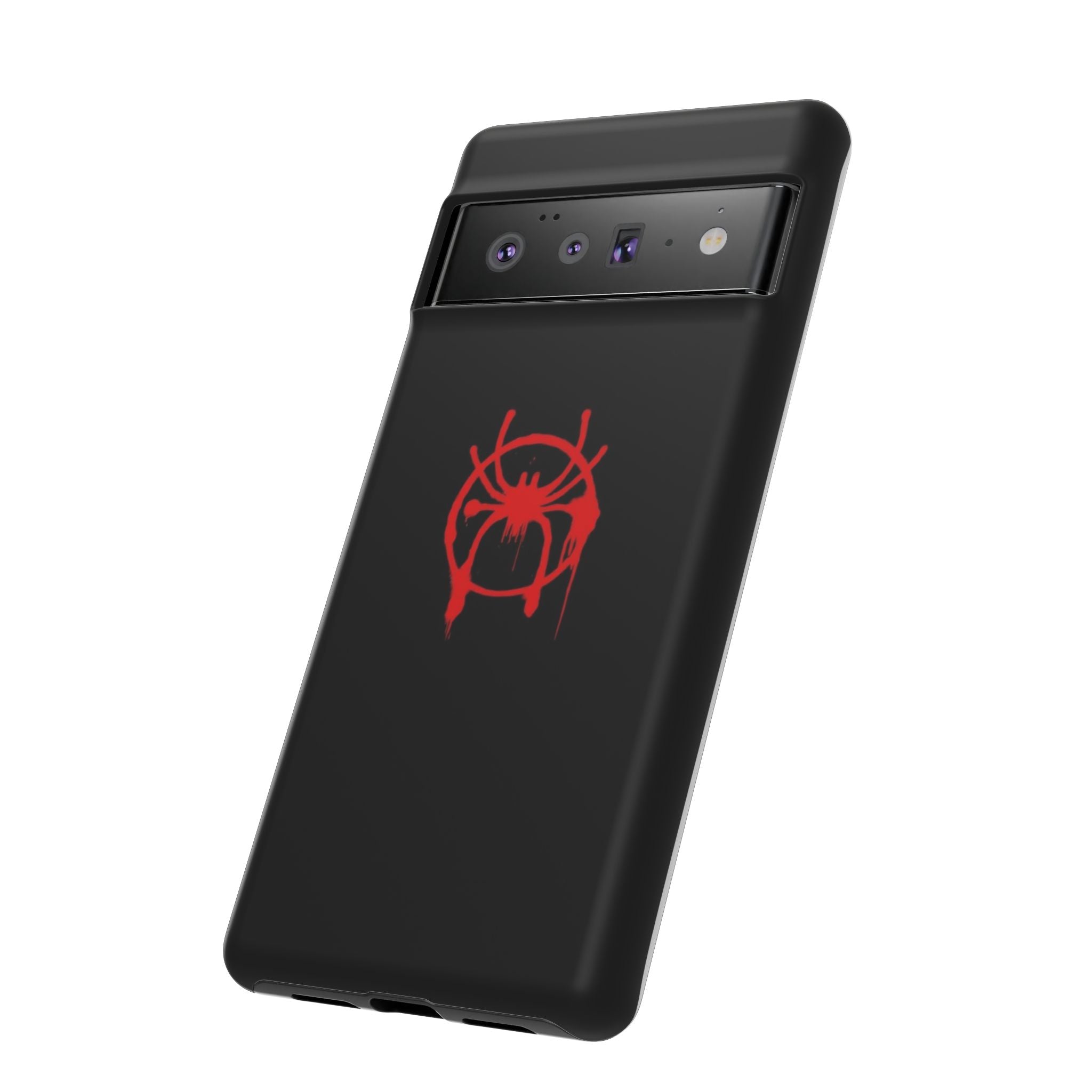 Red Spider Graphic Phone Case, Tough Phone Cover, Custom Mobile Protector, Stylish Gadget Accessory, Gift for Spider Fans