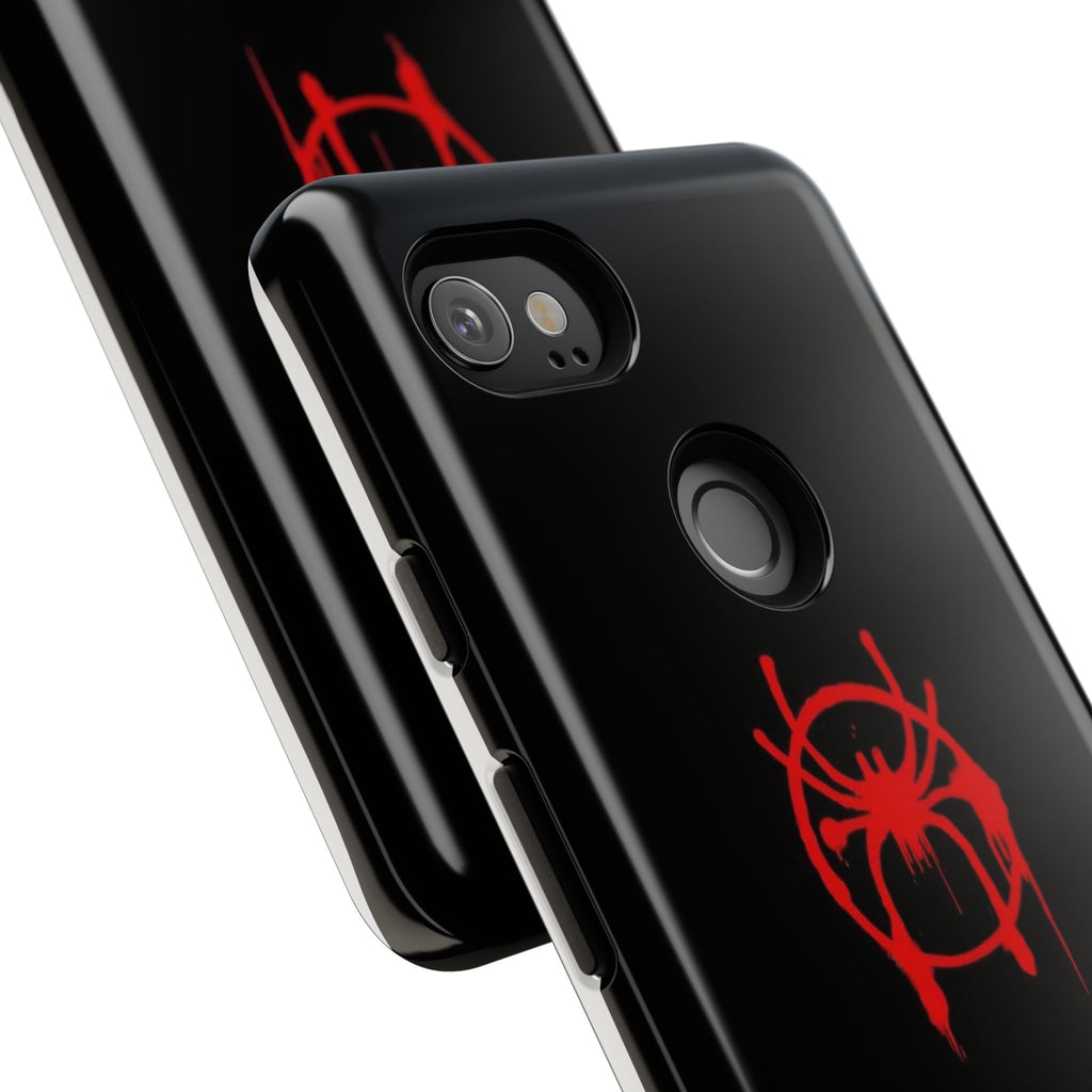 Red Spider Graphic Phone Case, Tough Phone Cover, Custom Mobile Protector, Stylish Gadget Accessory, Gift for Spider Fans