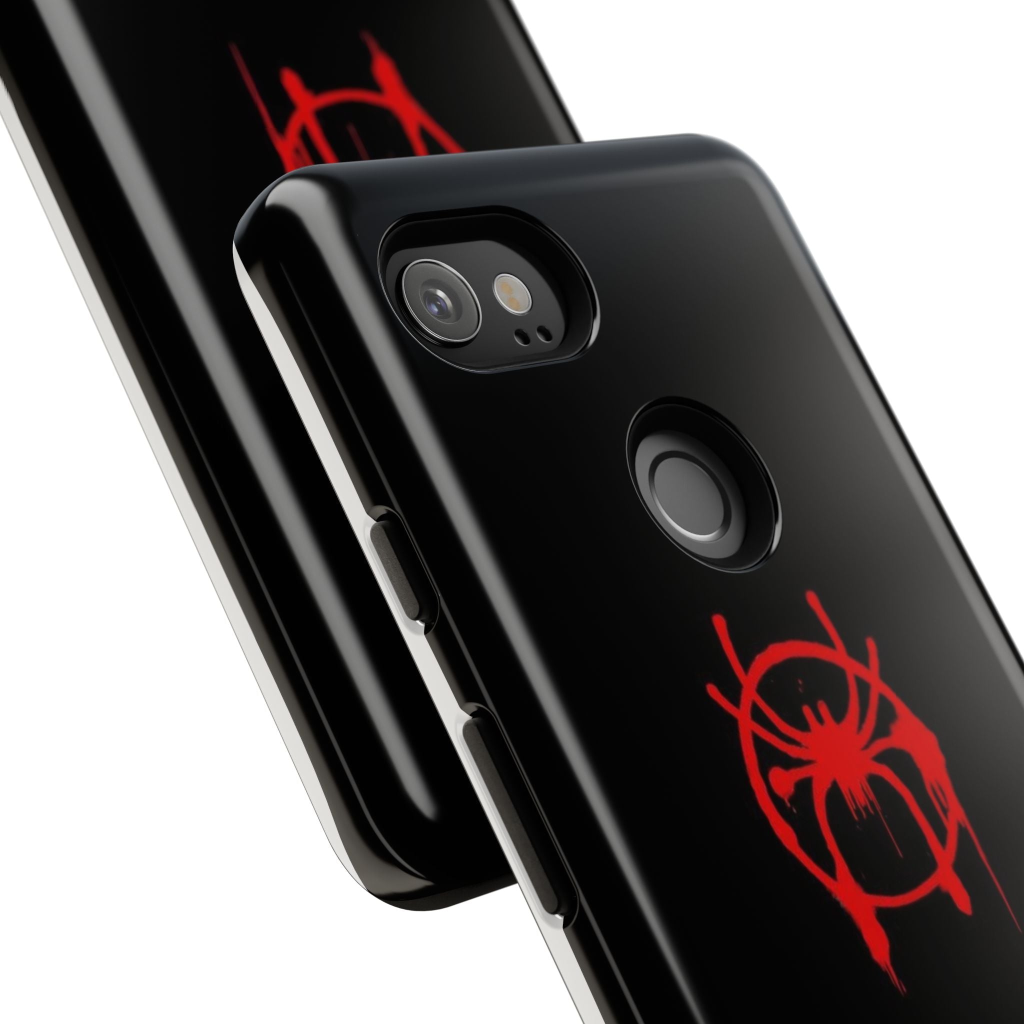Red Spider Graphic Phone Case, Tough Phone Cover, Custom Mobile Protector, Stylish Gadget Accessory, Gift for Spider Fans