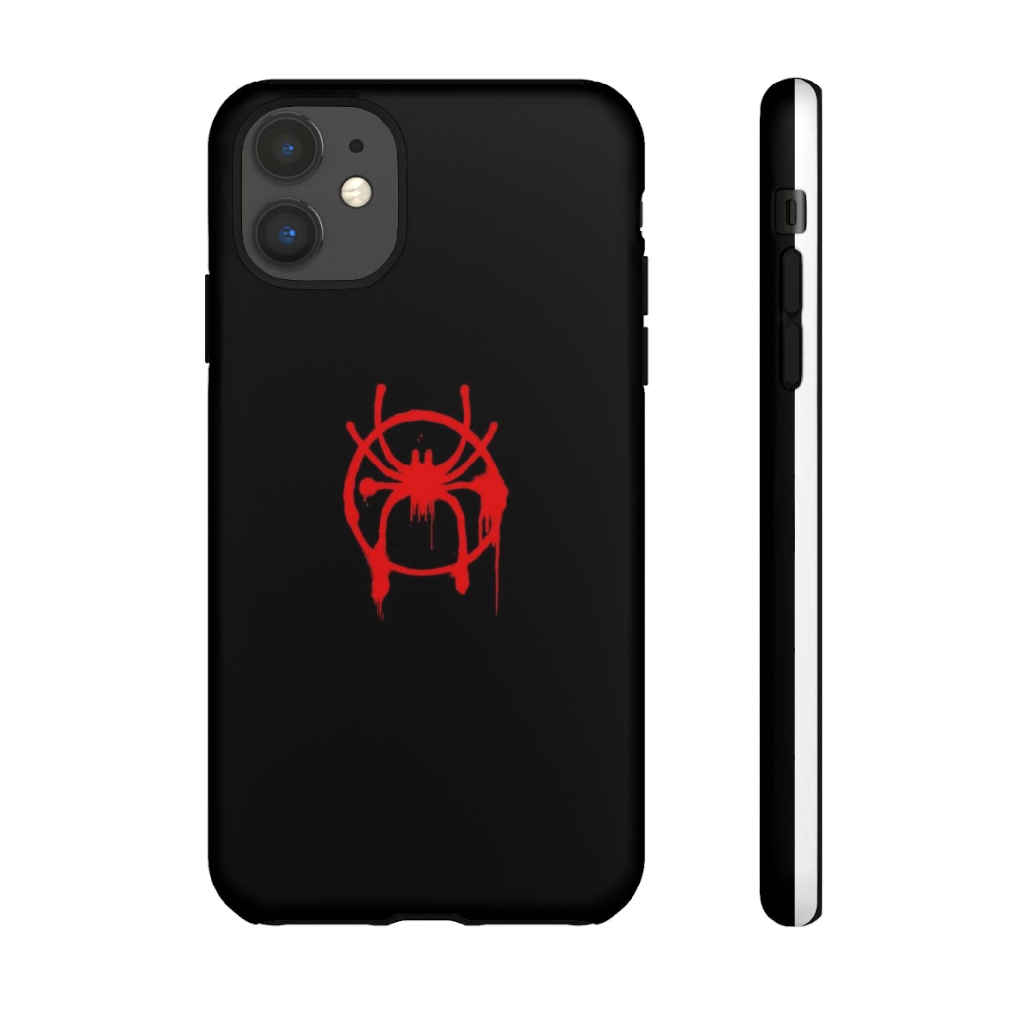 Red Spider Graphic Phone Case, Tough Phone Cover, Custom Mobile Protector, Stylish Gadget Accessory, Gift for Spider Fans
