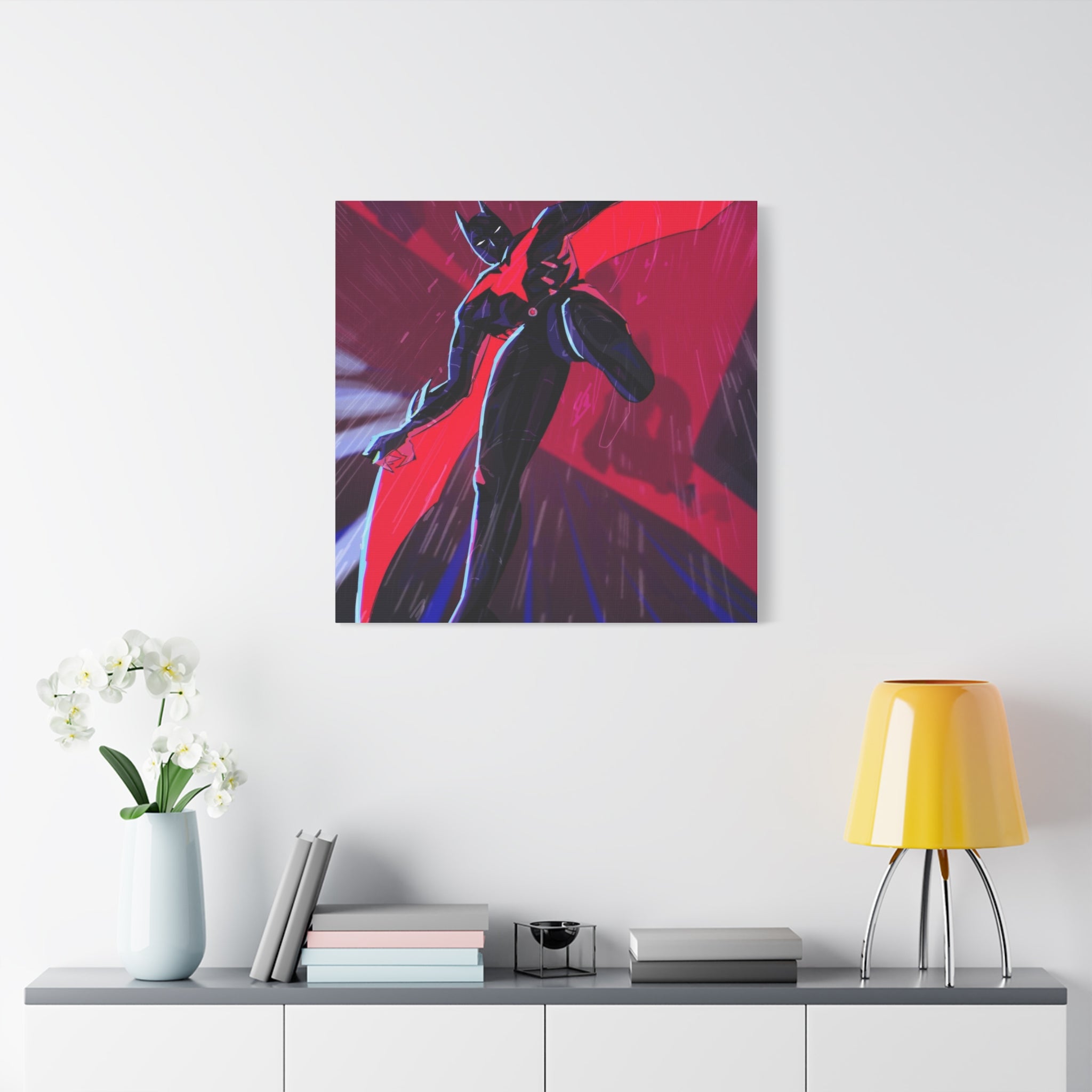 Stretched Canvas Art Print, Gothic Wall Decor, Perfect Gift for Art Lovers, Modern Bedroom Decor, Unique Home Wall Art, Gift for Her