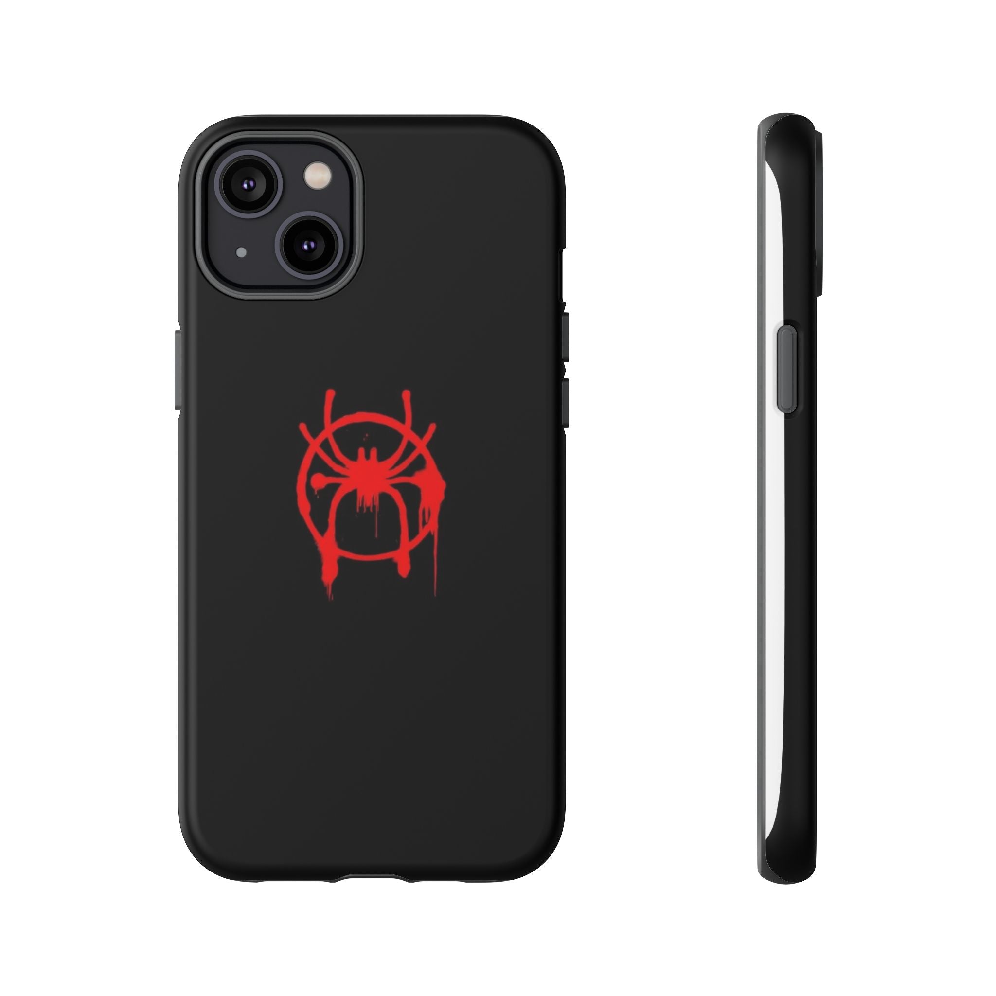 Red Spider Graphic Phone Case, Tough Phone Cover, Custom Mobile Protector, Stylish Gadget Accessory, Gift for Spider Fans