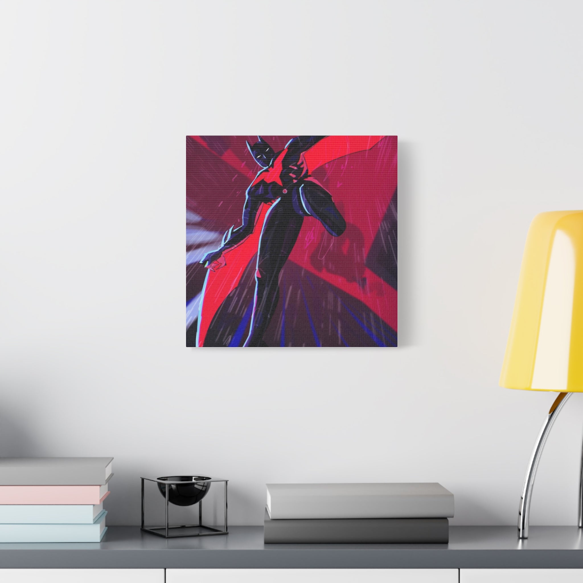Stretched Canvas Art Print, Gothic Wall Decor, Perfect Gift for Art Lovers, Modern Bedroom Decor, Unique Home Wall Art, Gift for Her