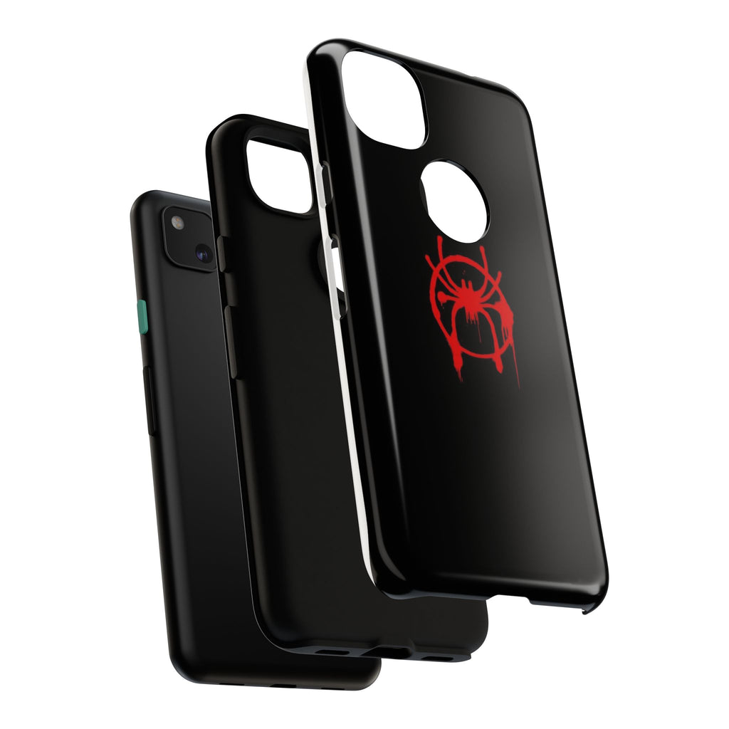 Red Spider Graphic Phone Case, Tough Phone Cover, Custom Mobile Protector, Stylish Gadget Accessory, Gift for Spider Fans
