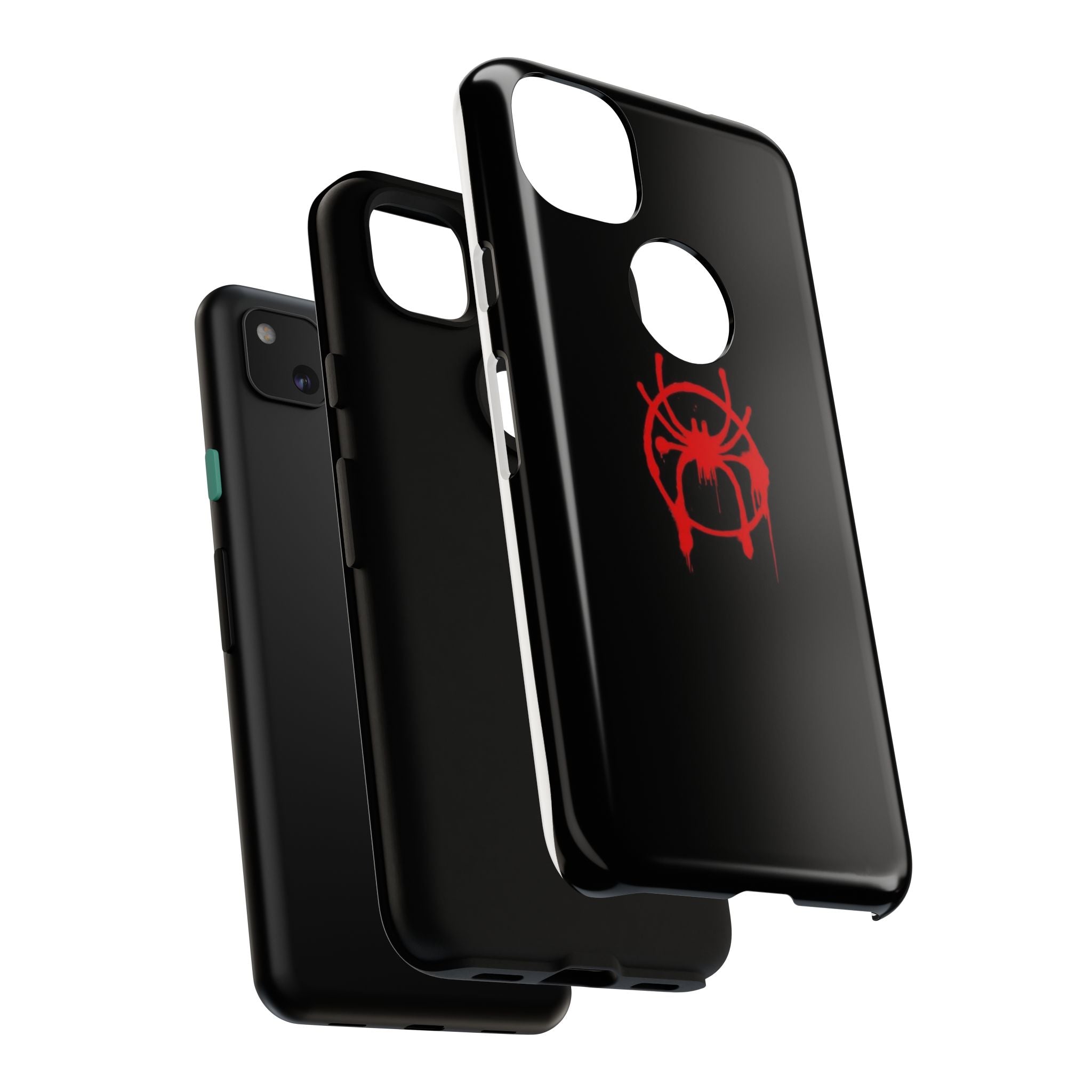 Red Spider Graphic Phone Case, Tough Phone Cover, Custom Mobile Protector, Stylish Gadget Accessory, Gift for Spider Fans