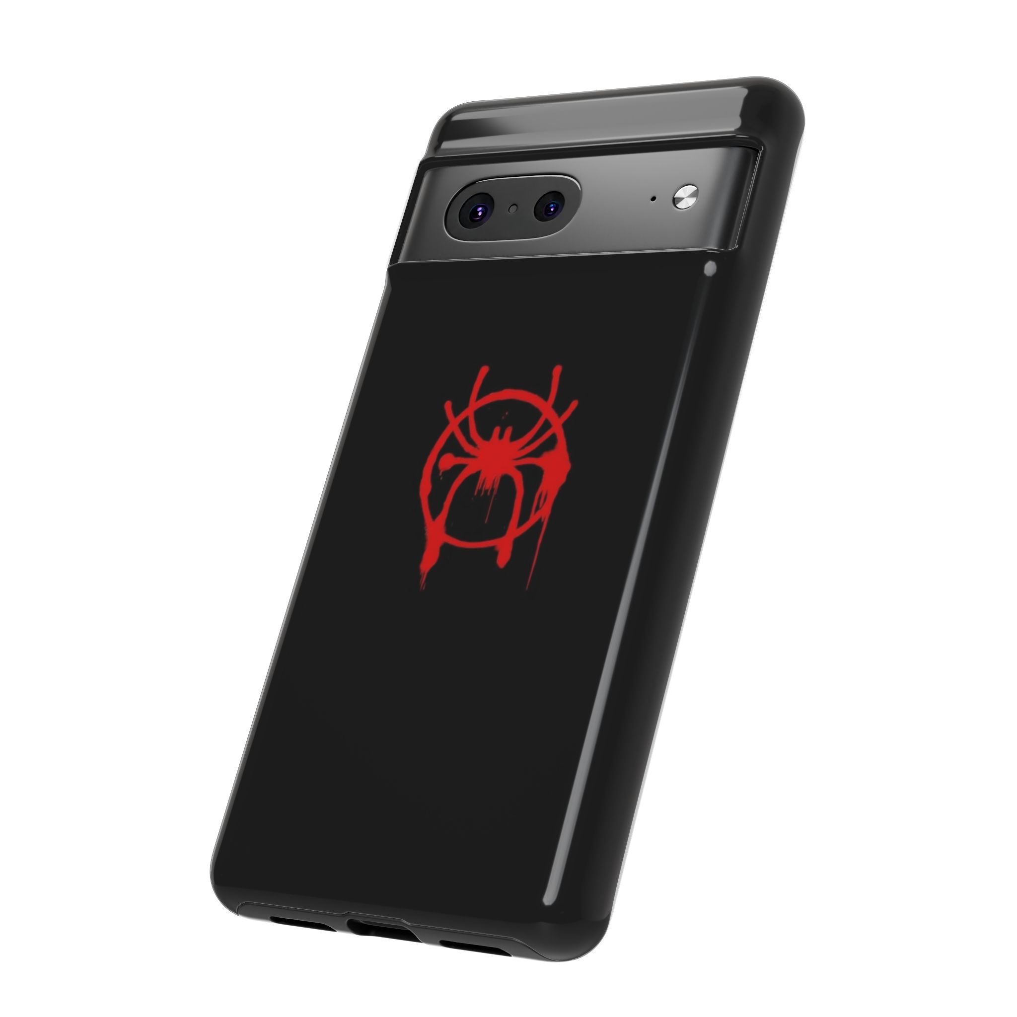 Red Spider Graphic Phone Case, Tough Phone Cover, Custom Mobile Protector, Stylish Gadget Accessory, Gift for Spider Fans