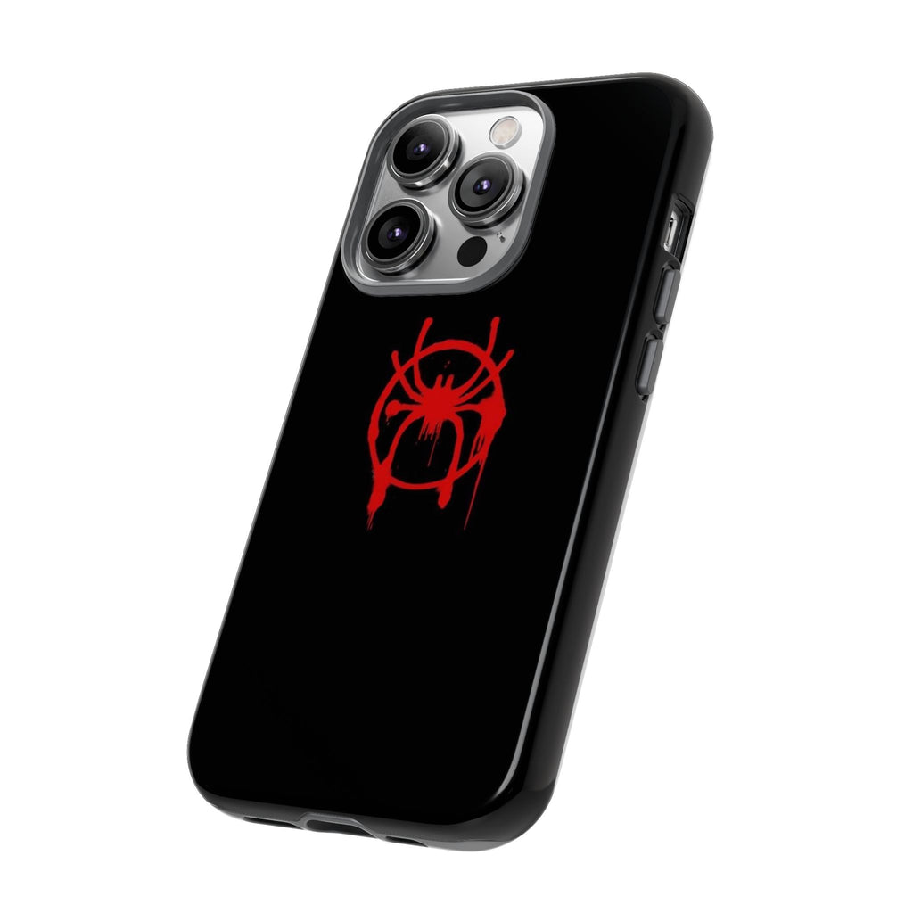 Red Spider Graphic Phone Case, Tough Phone Cover, Custom Mobile Protector, Stylish Gadget Accessory, Gift for Spider Fans