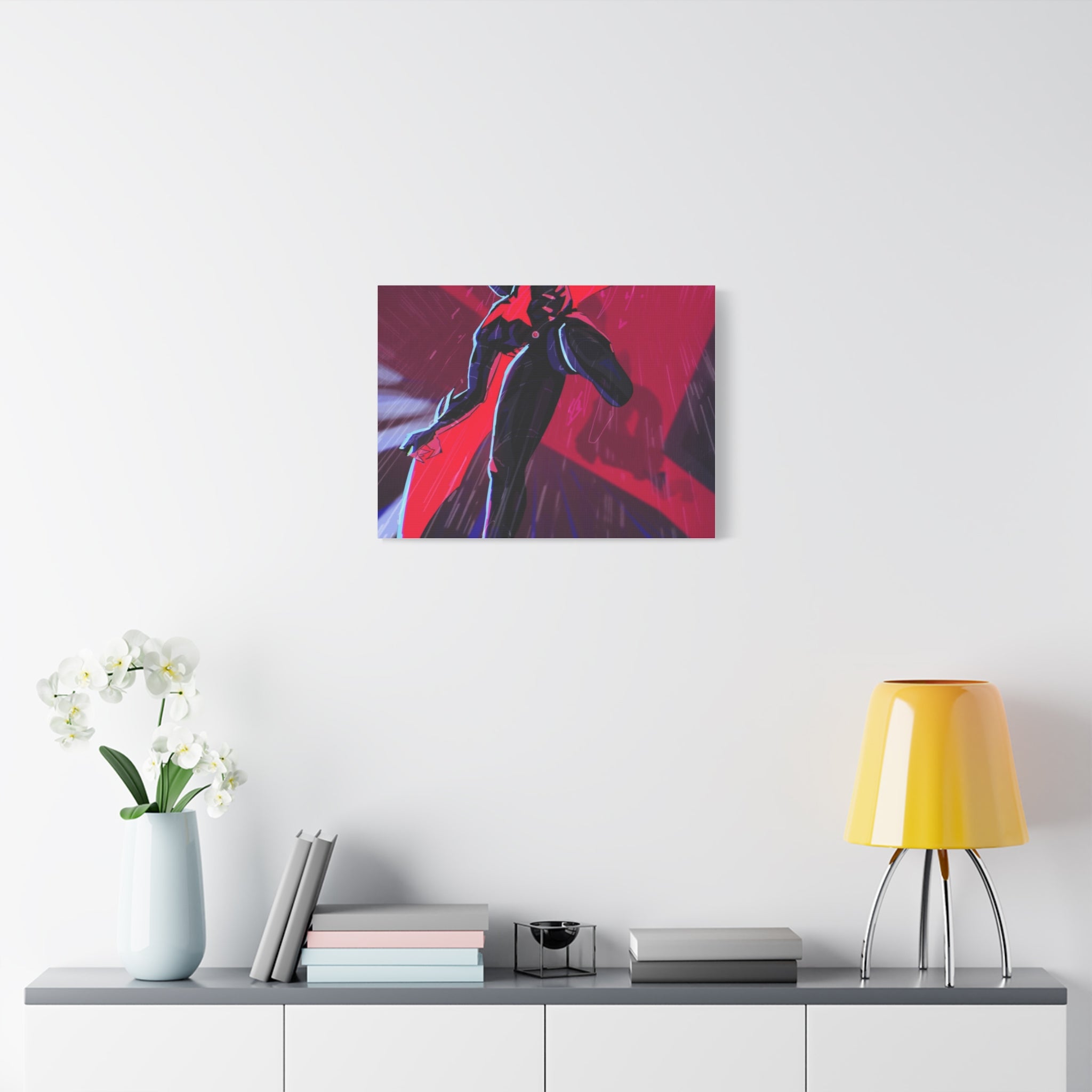 Stretched Canvas Art Print, Gothic Wall Decor, Perfect Gift for Art Lovers, Modern Bedroom Decor, Unique Home Wall Art, Gift for Her