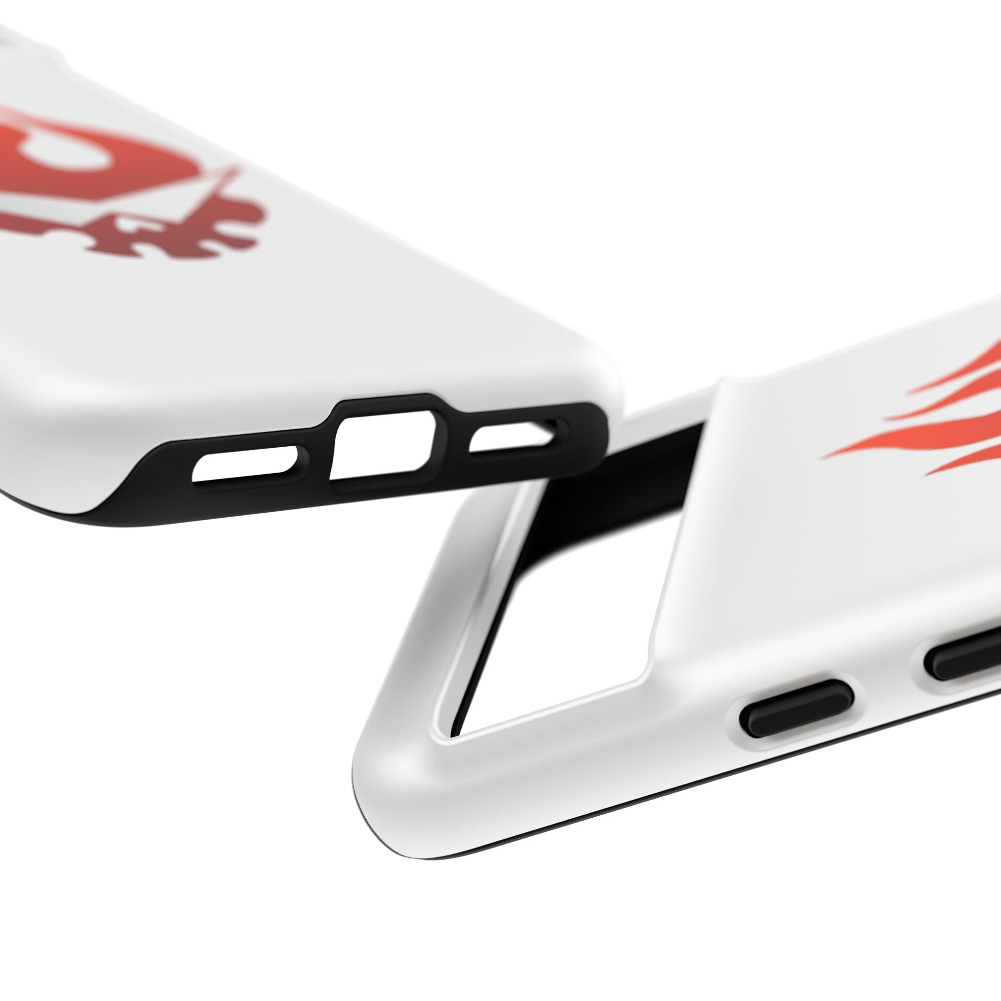 Bold Flame Phone Case, Tough Cases for Daily Protection, Stylish Accessories, Gift for Fire Lovers, Trendy Tech Gear