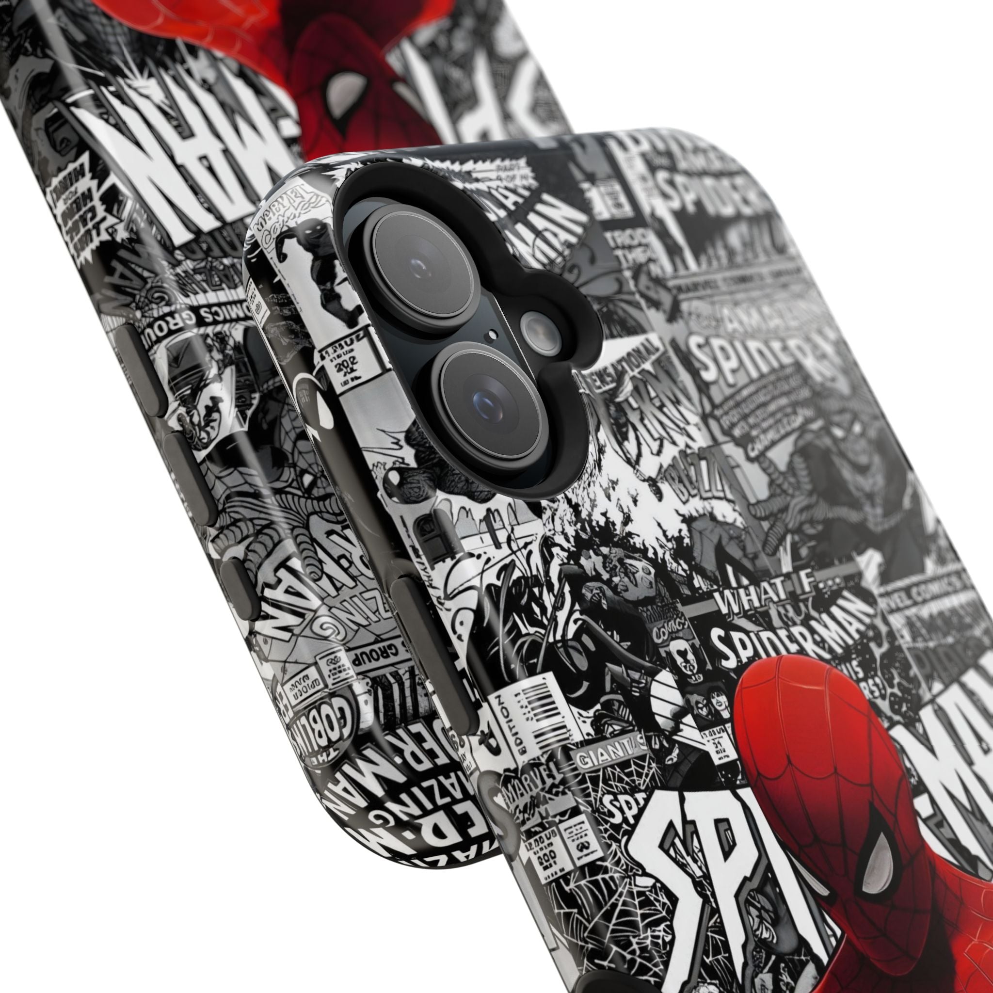 Spider-Man Magnetic Tough Case, Superhero Phone Cover, Gifts for Comic Book Fans, Durable Phone Protection, Kids and Adult Accessories