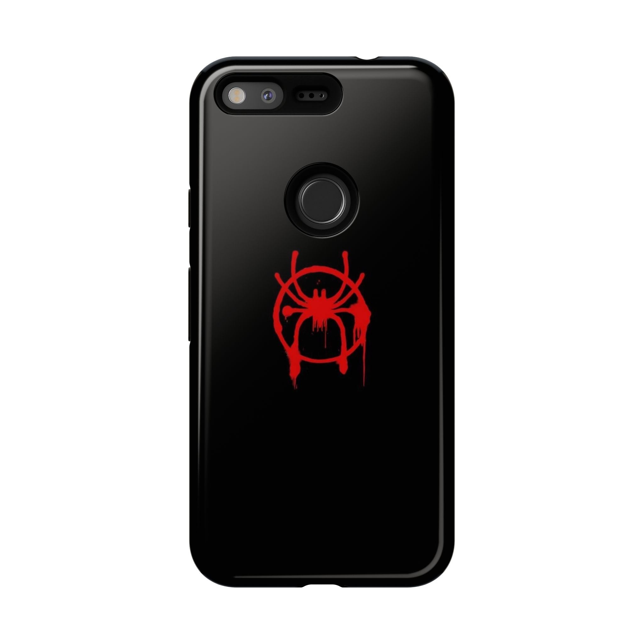 Red Spider Graphic Phone Case, Tough Phone Cover, Custom Mobile Protector, Stylish Gadget Accessory, Gift for Spider Fans
