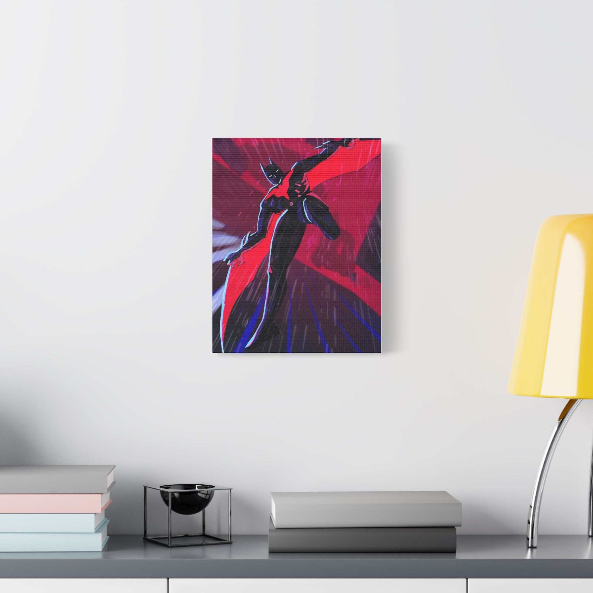 Stretched Canvas Art Print, Gothic Wall Decor, Perfect Gift for Art Lovers, Modern Bedroom Decor, Unique Home Wall Art, Gift for Her