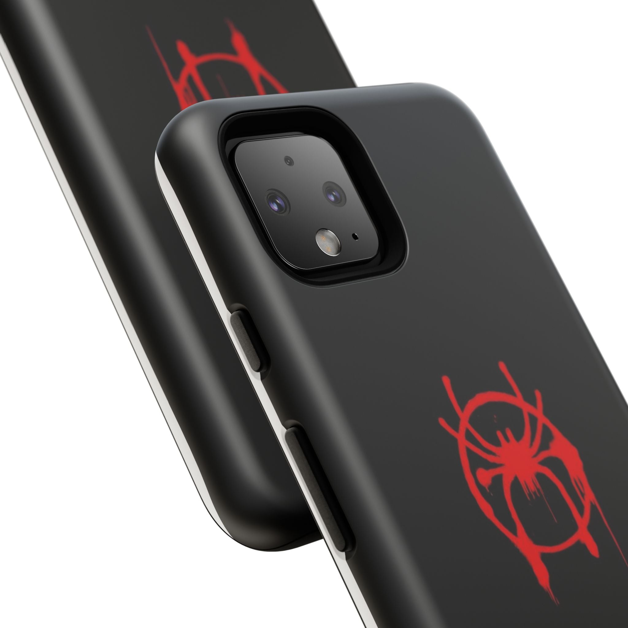 Red Spider Graphic Phone Case, Tough Phone Cover, Custom Mobile Protector, Stylish Gadget Accessory, Gift for Spider Fans