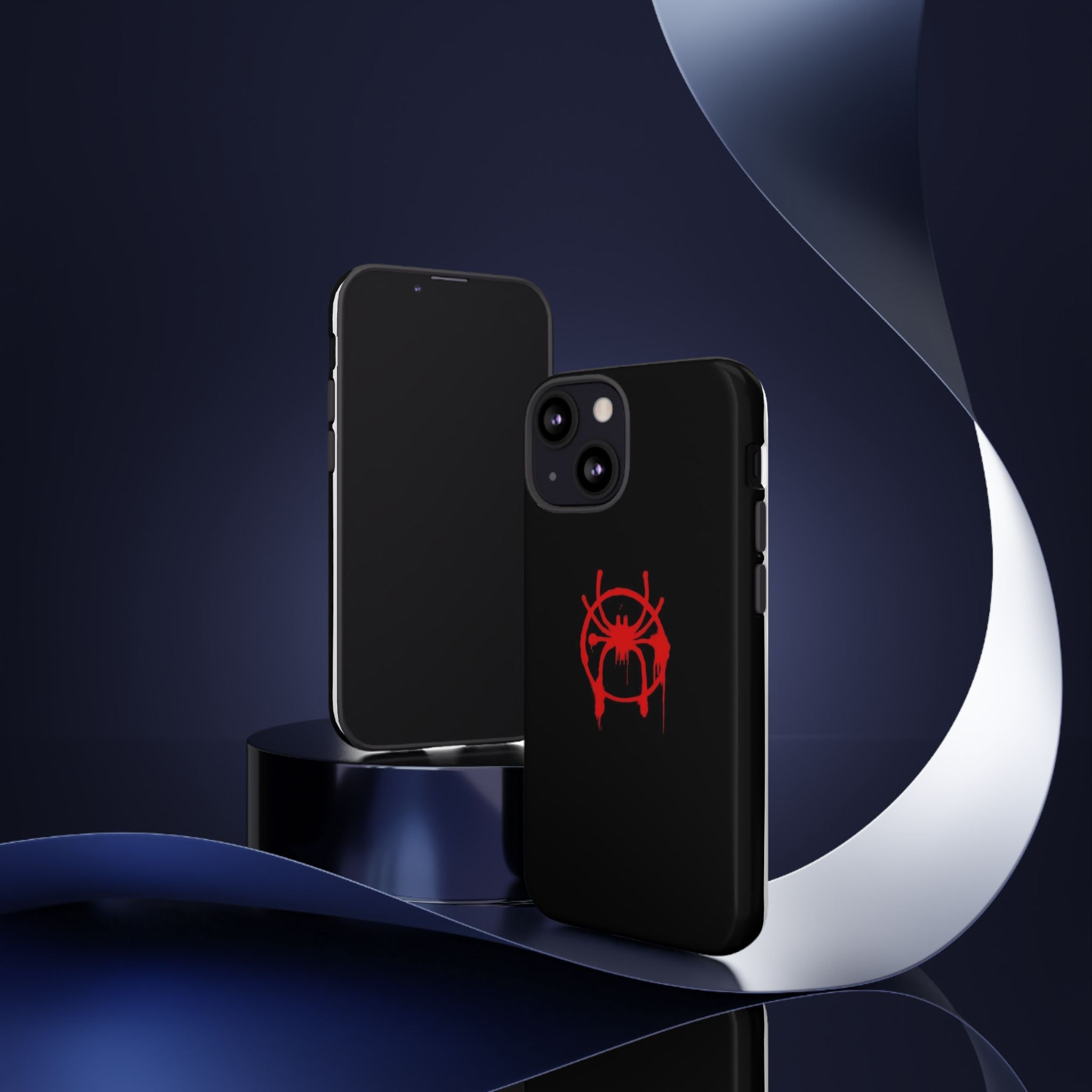 Red Spider Graphic Phone Case, Tough Phone Cover, Custom Mobile Protector, Stylish Gadget Accessory, Gift for Spider Fans