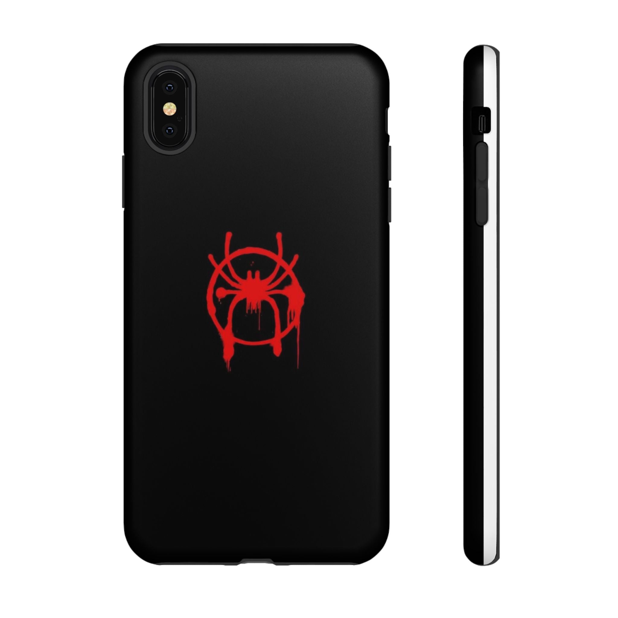 Red Spider Graphic Phone Case, Tough Phone Cover, Custom Mobile Protector, Stylish Gadget Accessory, Gift for Spider Fans