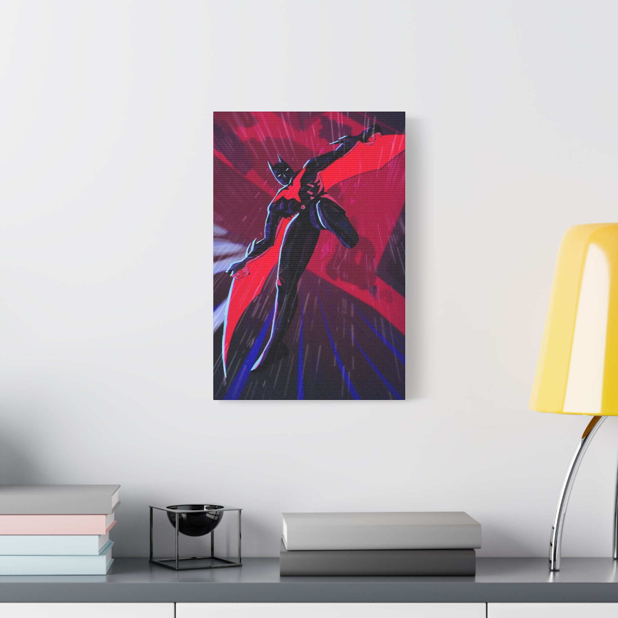 Stretched Canvas Art Print, Gothic Wall Decor, Perfect Gift for Art Lovers, Modern Bedroom Decor, Unique Home Wall Art, Gift for Her