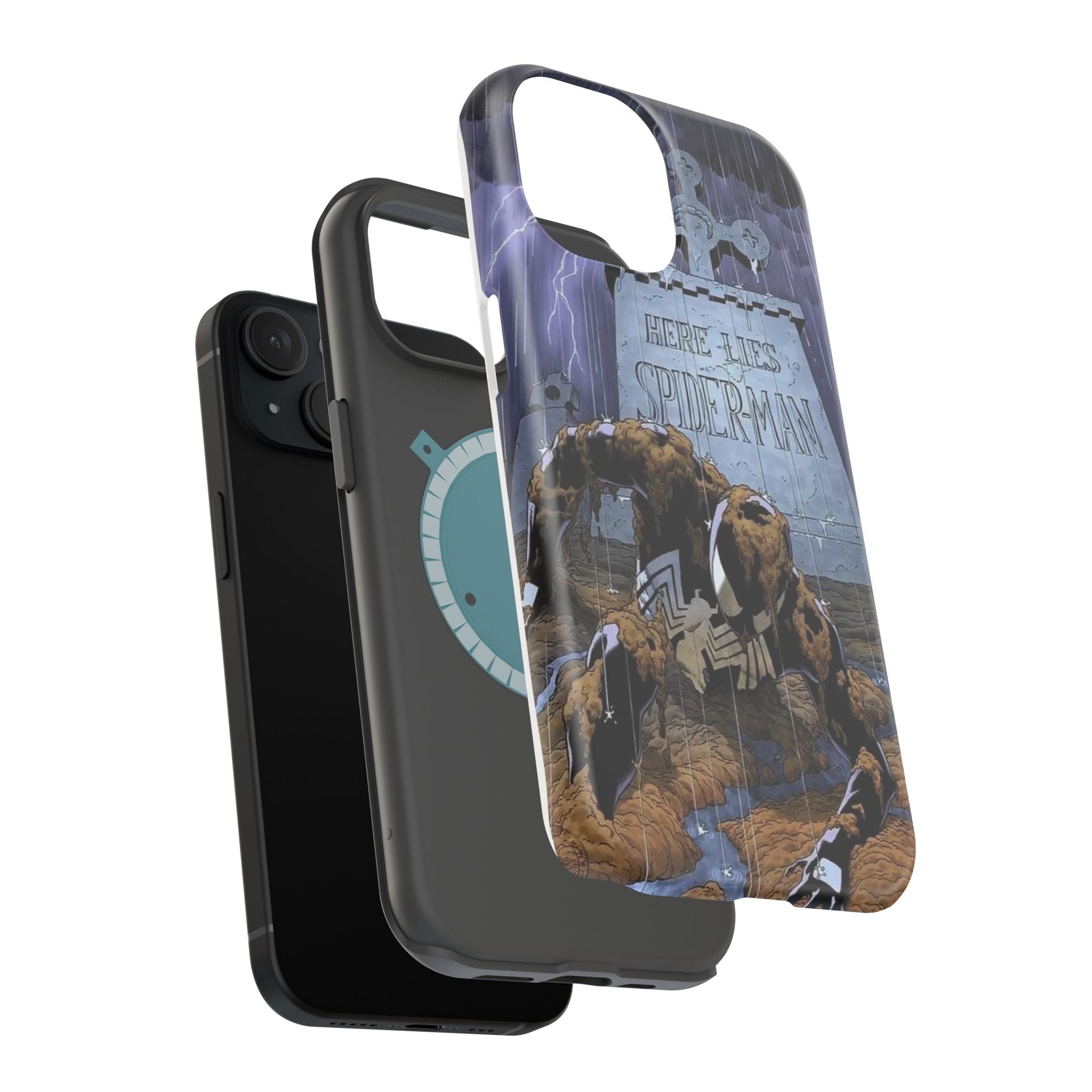 Spiderman Magnetic Phone Cases, Marvel Accessory, Superhero Gift, Phone Protection, Cool Collectible