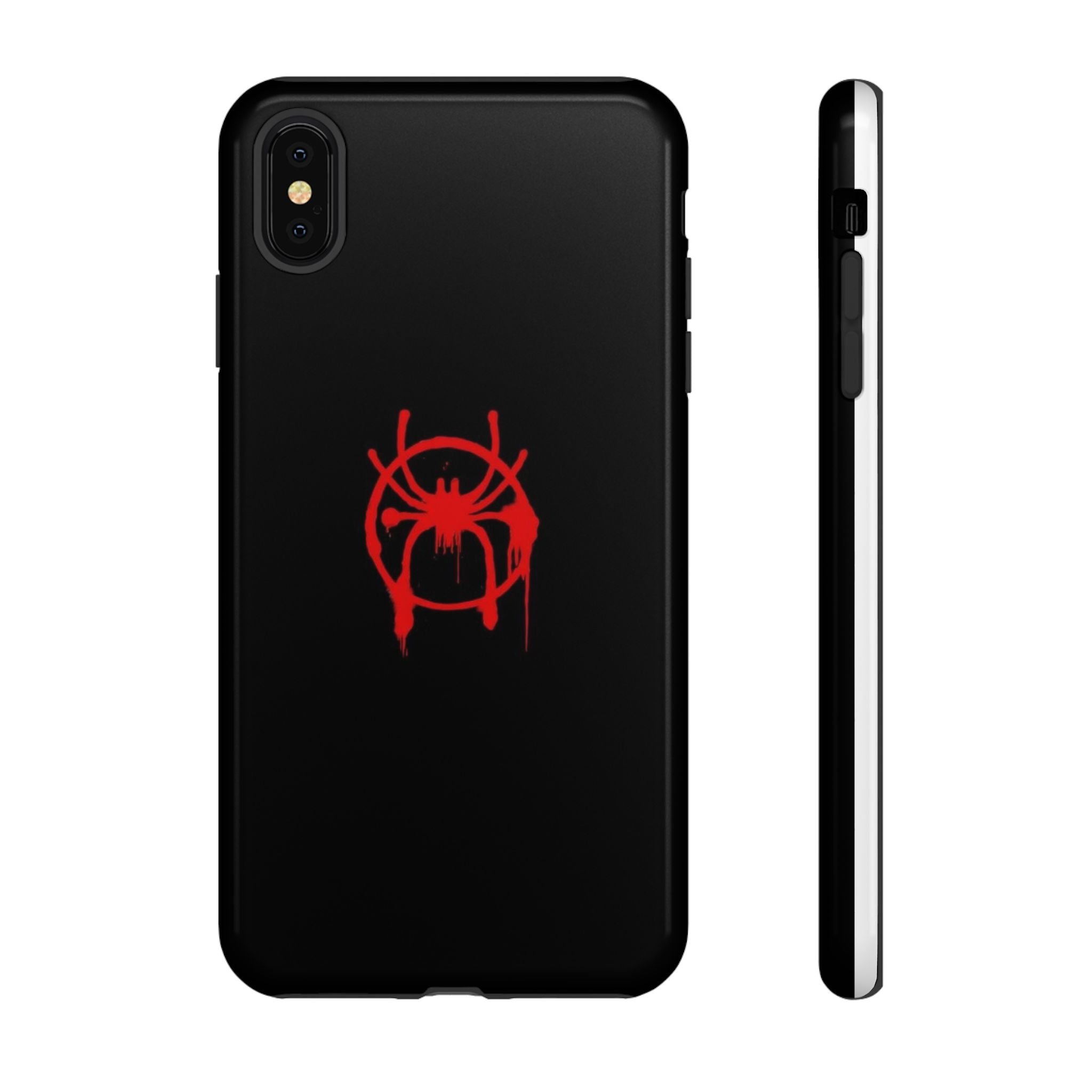 Red Spider Graphic Phone Case, Tough Phone Cover, Custom Mobile Protector, Stylish Gadget Accessory, Gift for Spider Fans
