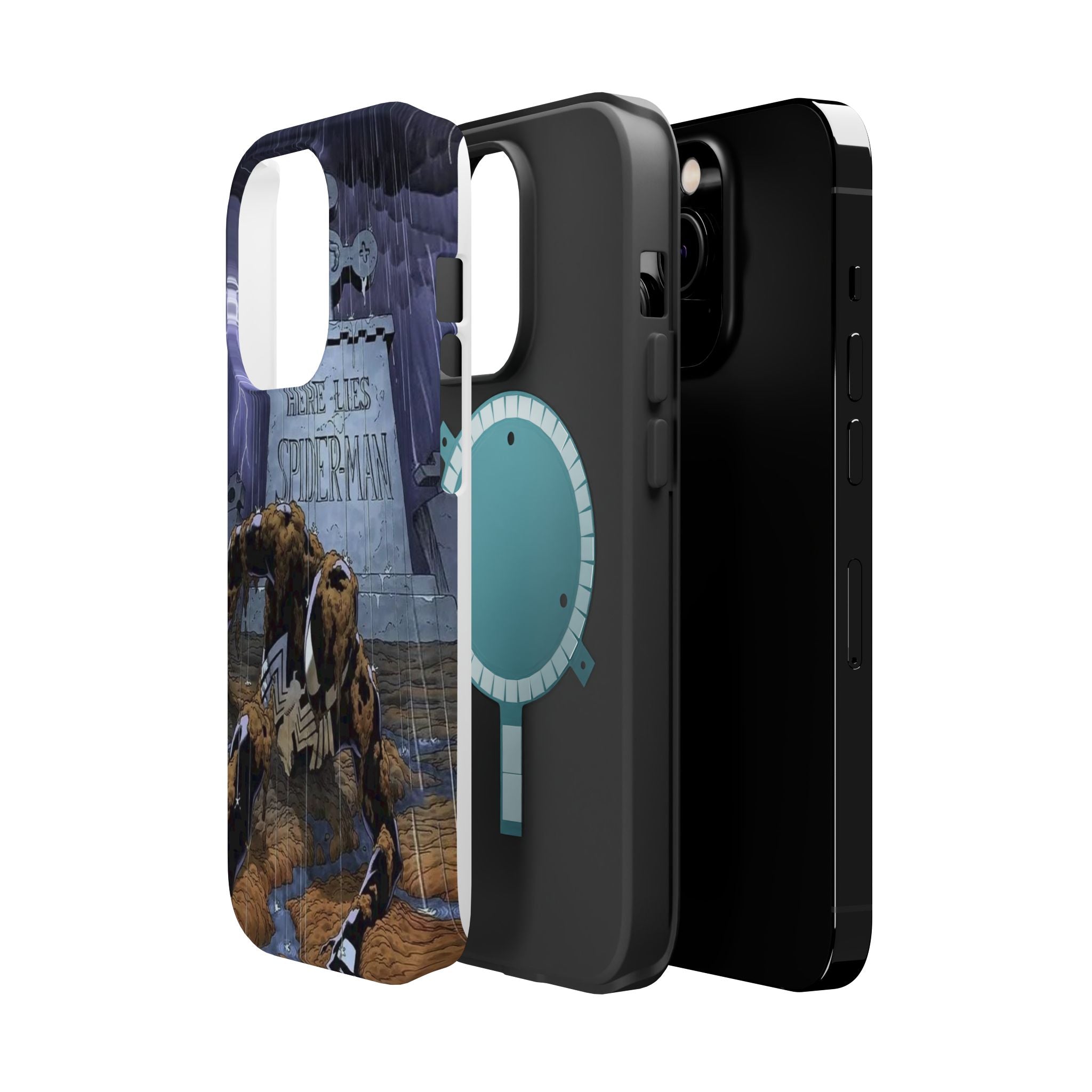 Spiderman Magnetic Phone Cases, Marvel Accessory, Superhero Gift, Phone Protection, Cool Collectible
