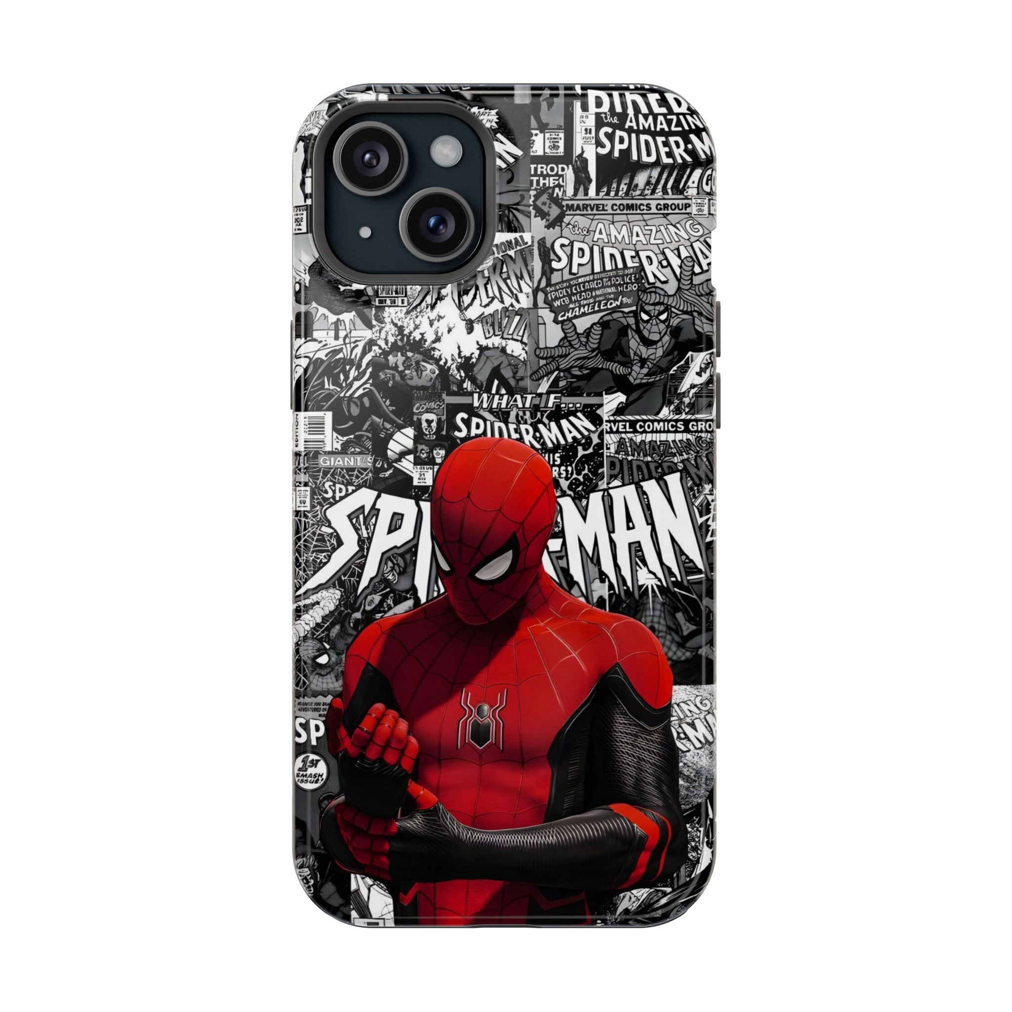 Spider-Man Magnetic Tough Case, Superhero Phone Cover, Gifts for Comic Book Fans, Durable Phone Protection, Kids and Adult Accessories