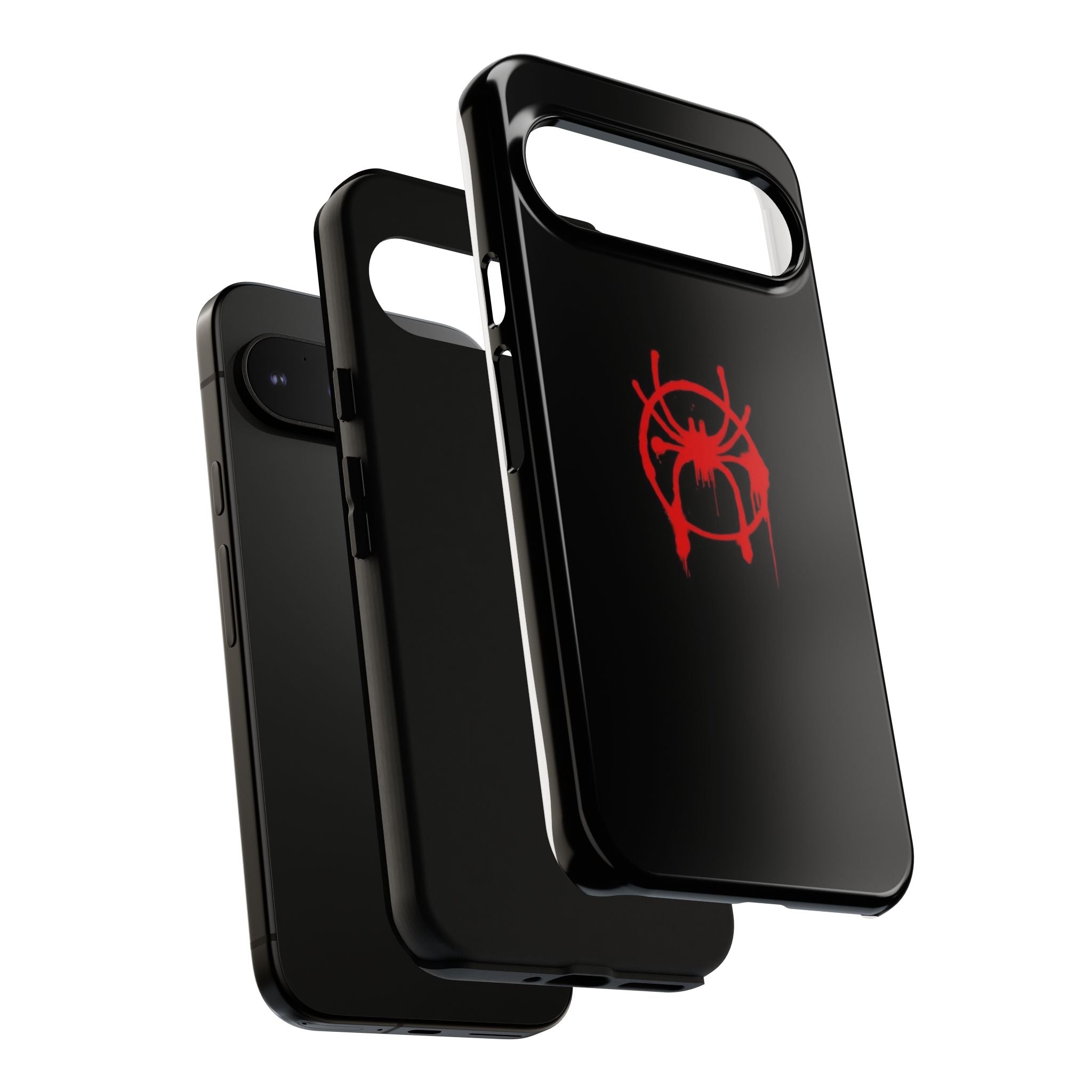 Red Spider Graphic Phone Case, Tough Phone Cover, Custom Mobile Protector, Stylish Gadget Accessory, Gift for Spider Fans