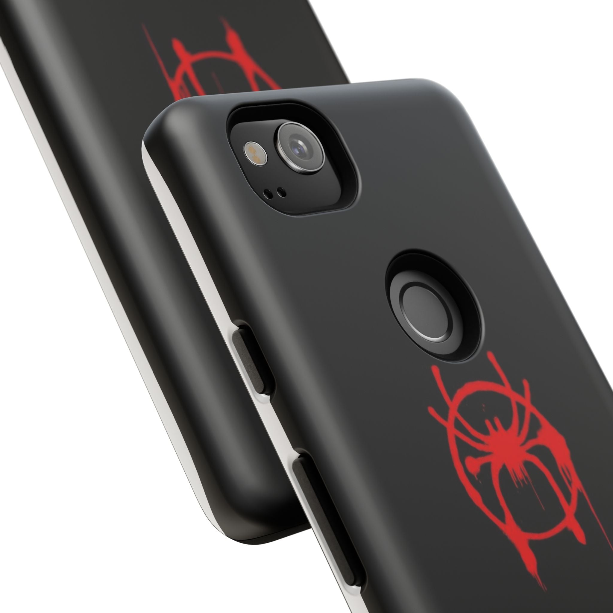 Red Spider Graphic Phone Case, Tough Phone Cover, Custom Mobile Protector, Stylish Gadget Accessory, Gift for Spider Fans
