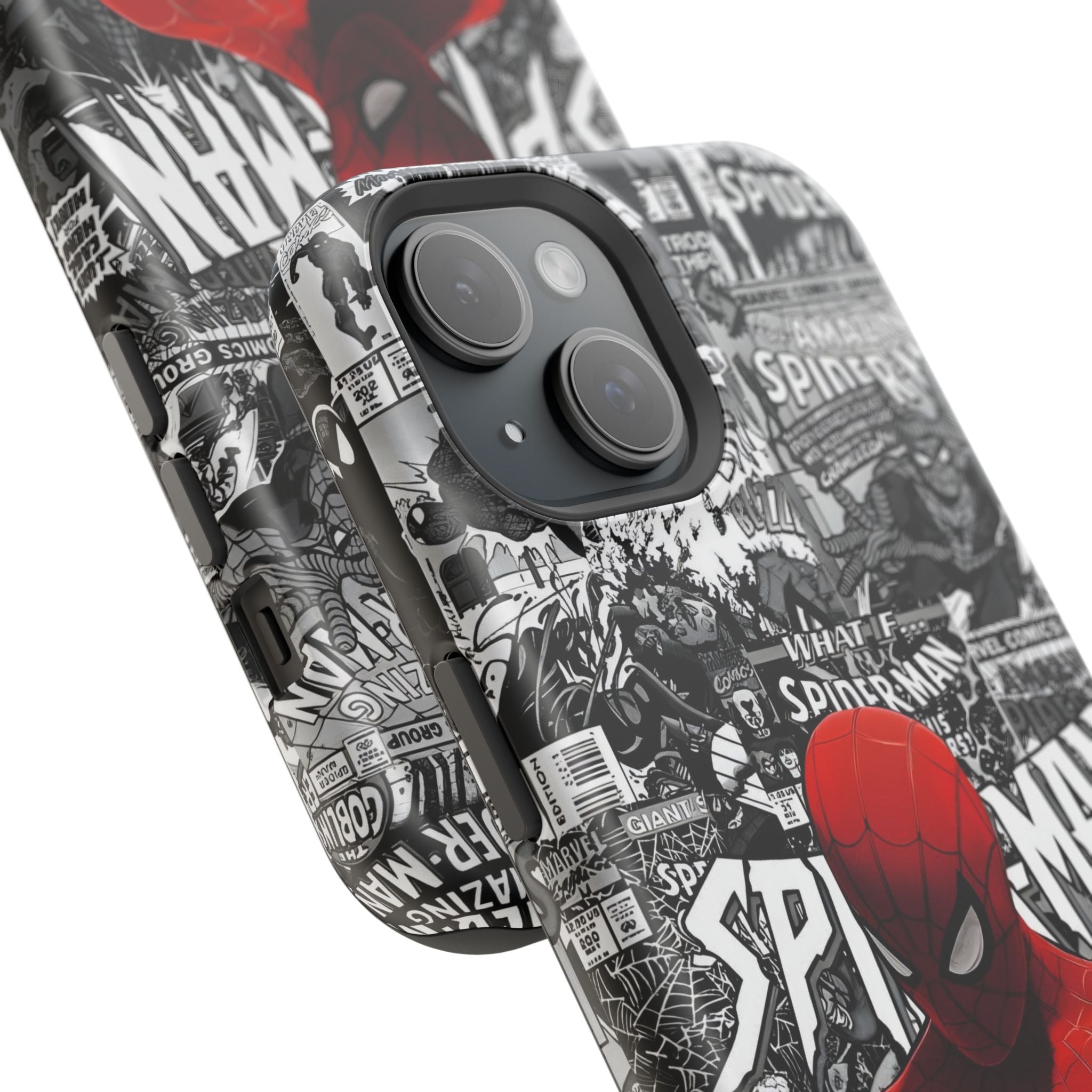 Spider-Man Magnetic Tough Case, Superhero Phone Cover, Gifts for Comic Book Fans, Durable Phone Protection, Kids and Adult Accessories