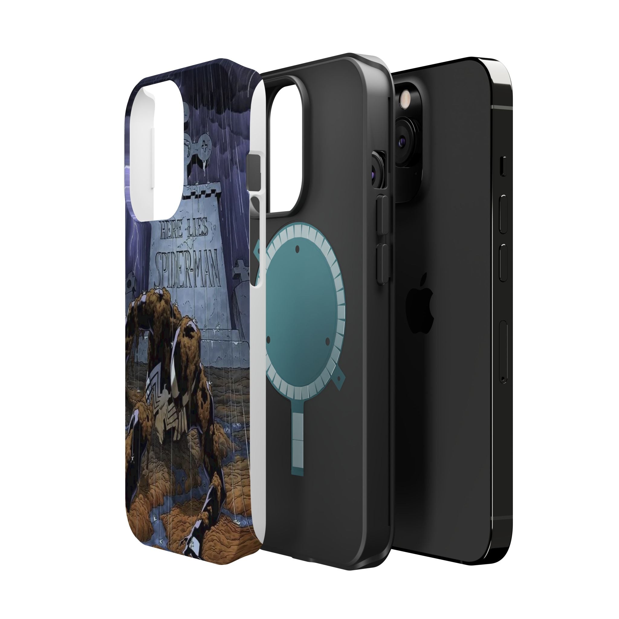 Spiderman Magnetic Phone Cases, Marvel Accessory, Superhero Gift, Phone Protection, Cool Collectible