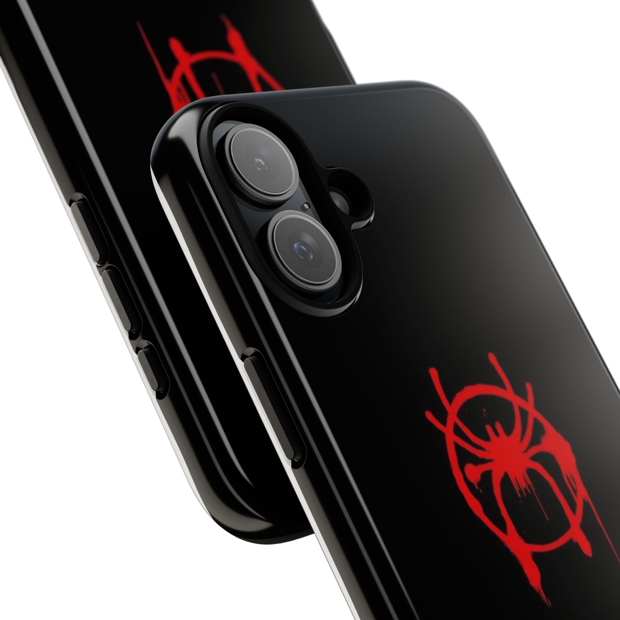 Red Spider Graphic Phone Case, Tough Phone Cover, Custom Mobile Protector, Stylish Gadget Accessory, Gift for Spider Fans