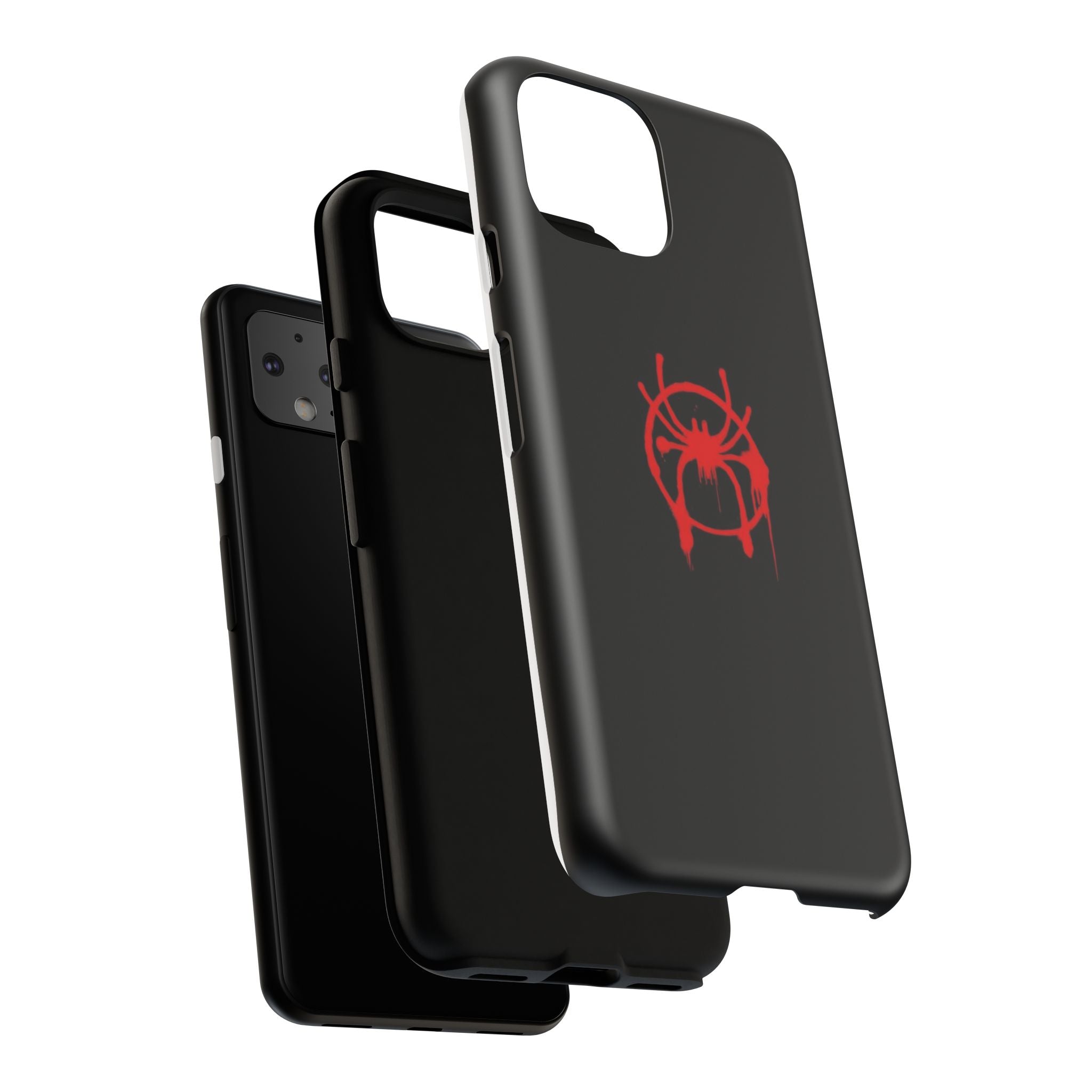 Red Spider Graphic Phone Case, Tough Phone Cover, Custom Mobile Protector, Stylish Gadget Accessory, Gift for Spider Fans