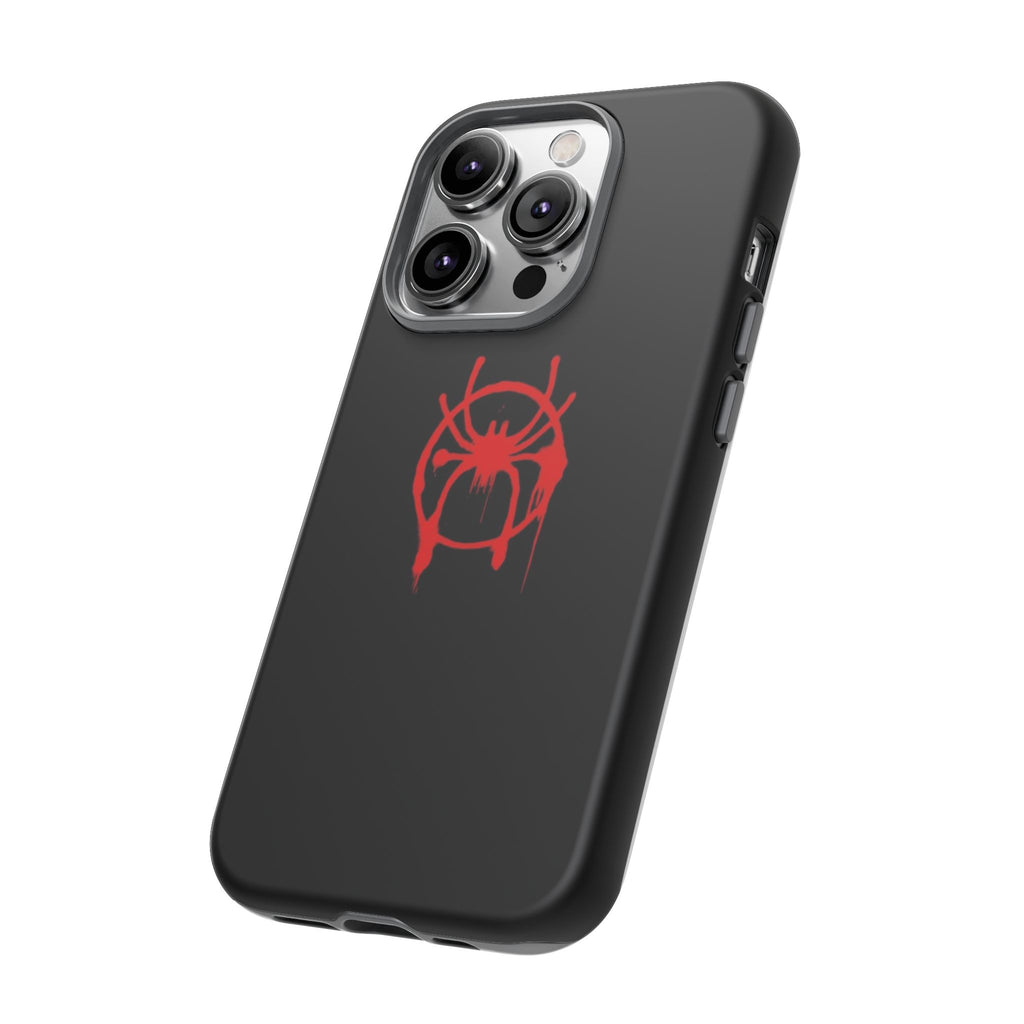 Red Spider Graphic Phone Case, Tough Phone Cover, Custom Mobile Protector, Stylish Gadget Accessory, Gift for Spider Fans