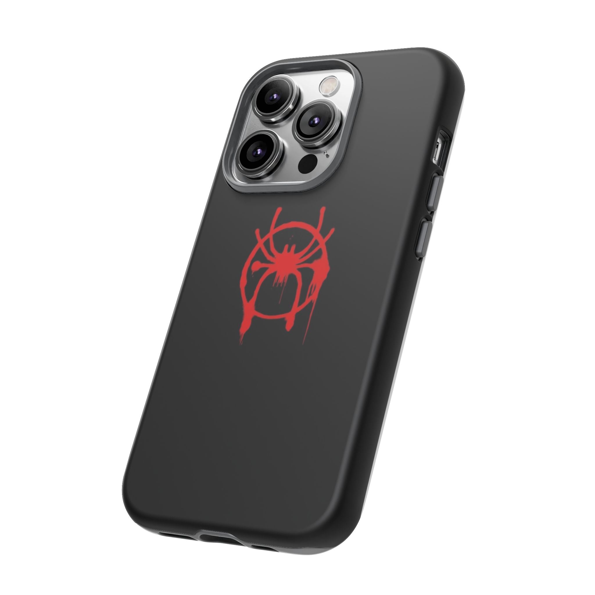 Red Spider Graphic Phone Case, Tough Phone Cover, Custom Mobile Protector, Stylish Gadget Accessory, Gift for Spider Fans