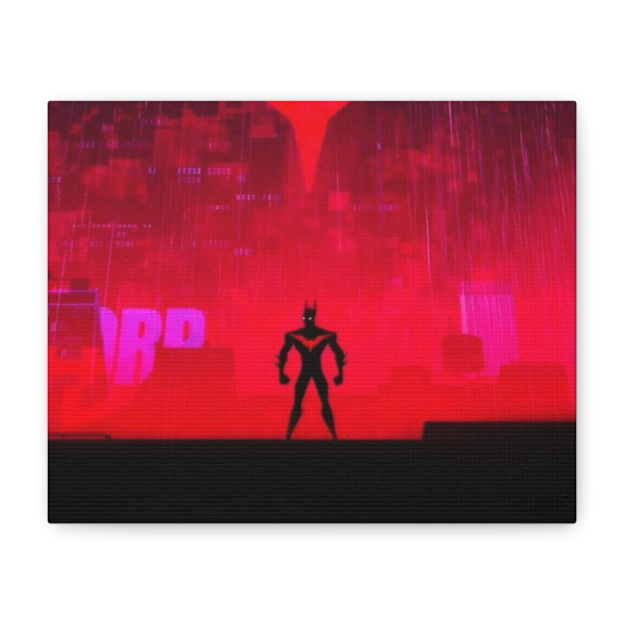 Vibrant Canvas Art Print, Wall Decor, Home Decor, Spider-Man Themed Artwork, 1.25" Stretched Canvas