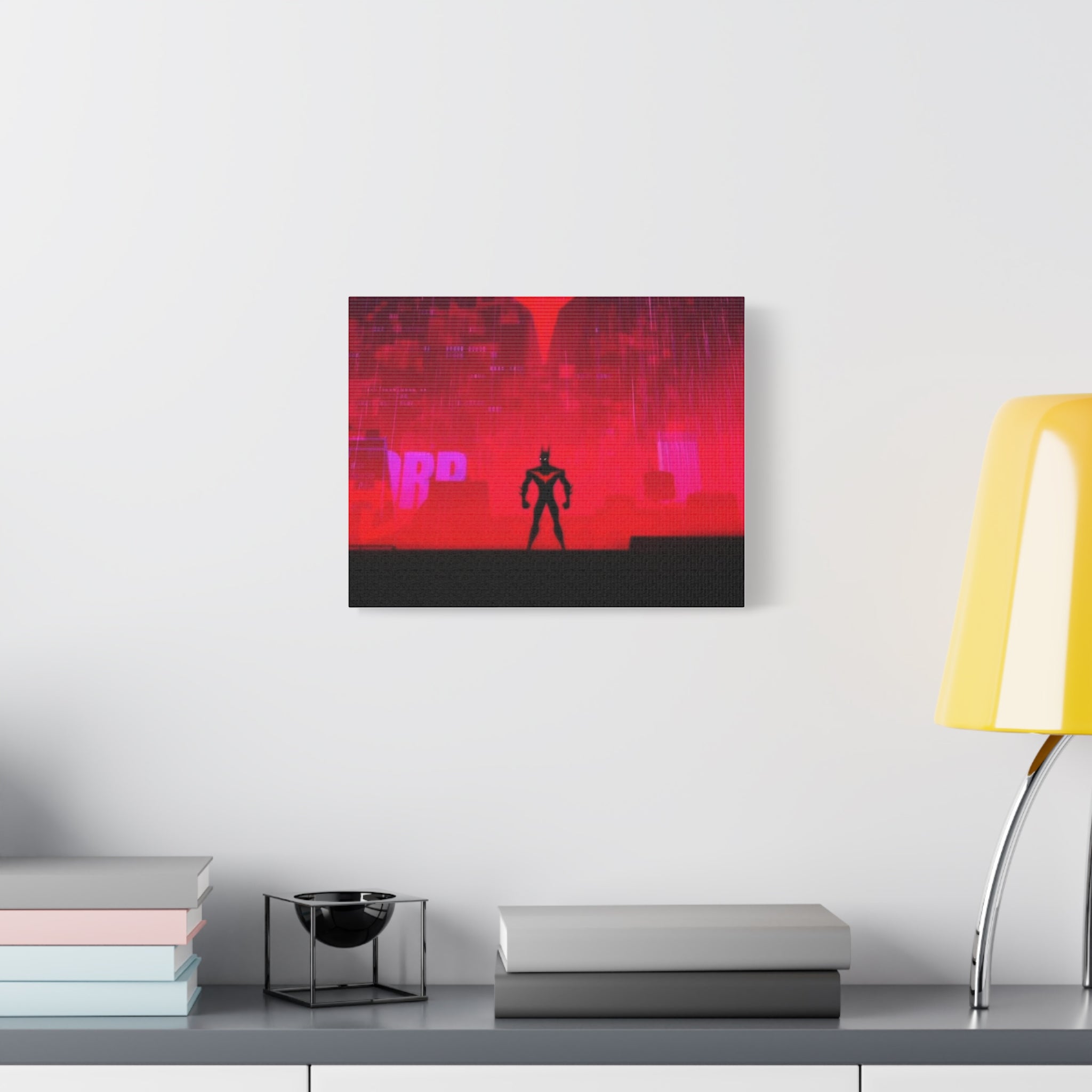 Vibrant Canvas Art Print, Wall Decor, Home Decor, Spider-Man Themed Artwork, 1.25" Stretched Canvas