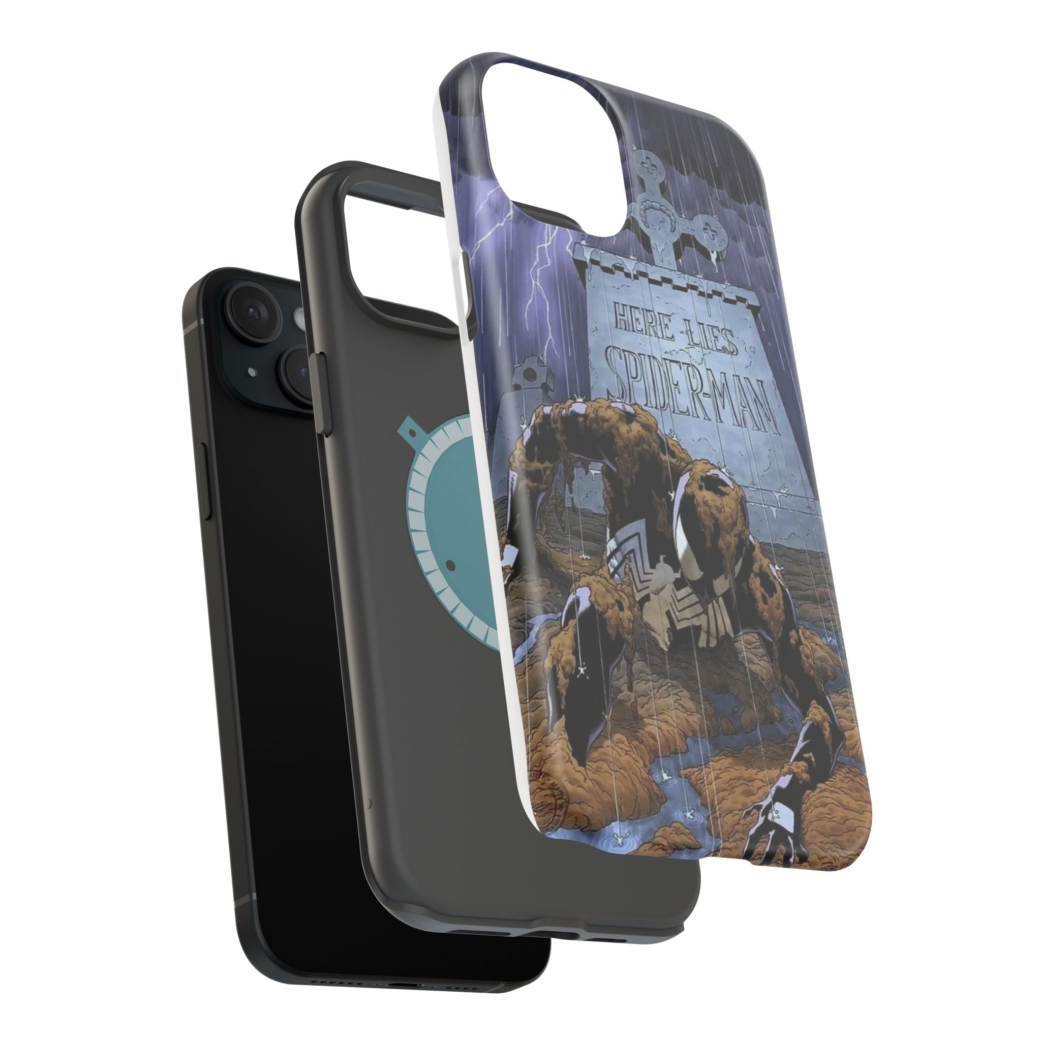 Spiderman Magnetic Phone Cases, Marvel Accessory, Superhero Gift, Phone Protection, Cool Collectible