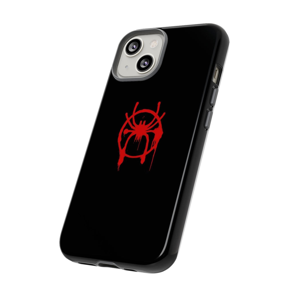 Red Spider Graphic Phone Case, Tough Phone Cover, Custom Mobile Protector, Stylish Gadget Accessory, Gift for Spider Fans