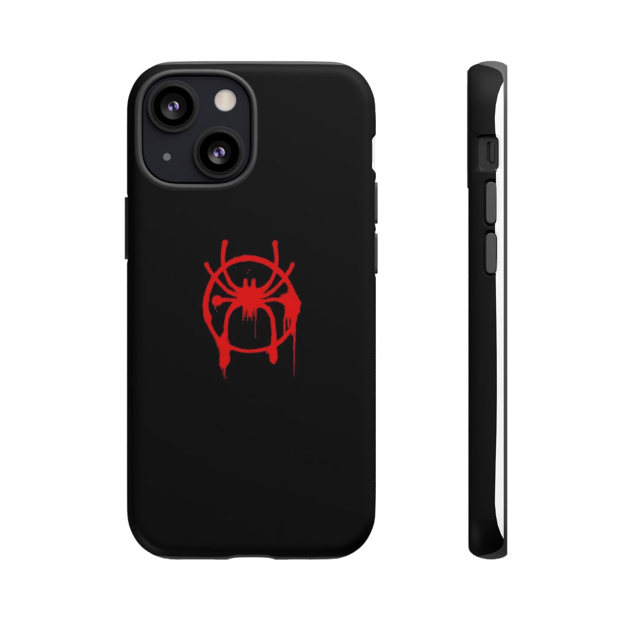 Red Spider Graphic Phone Case, Tough Phone Cover, Custom Mobile Protector, Stylish Gadget Accessory, Gift for Spider Fans