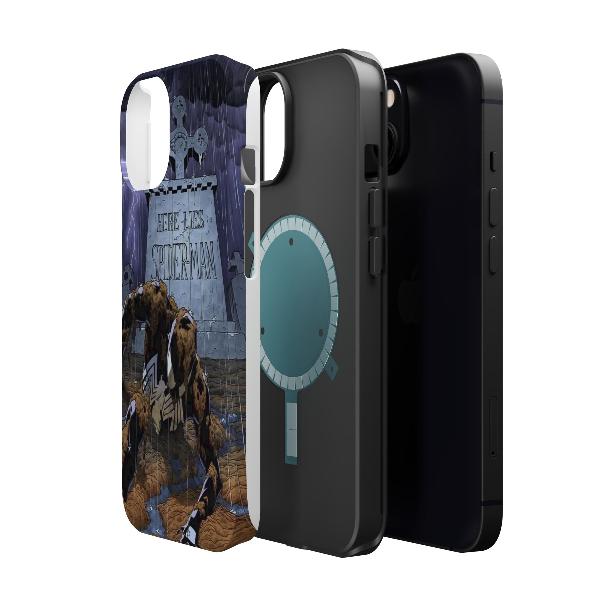 Spiderman Magnetic Phone Cases, Marvel Accessory, Superhero Gift, Phone Protection, Cool Collectible