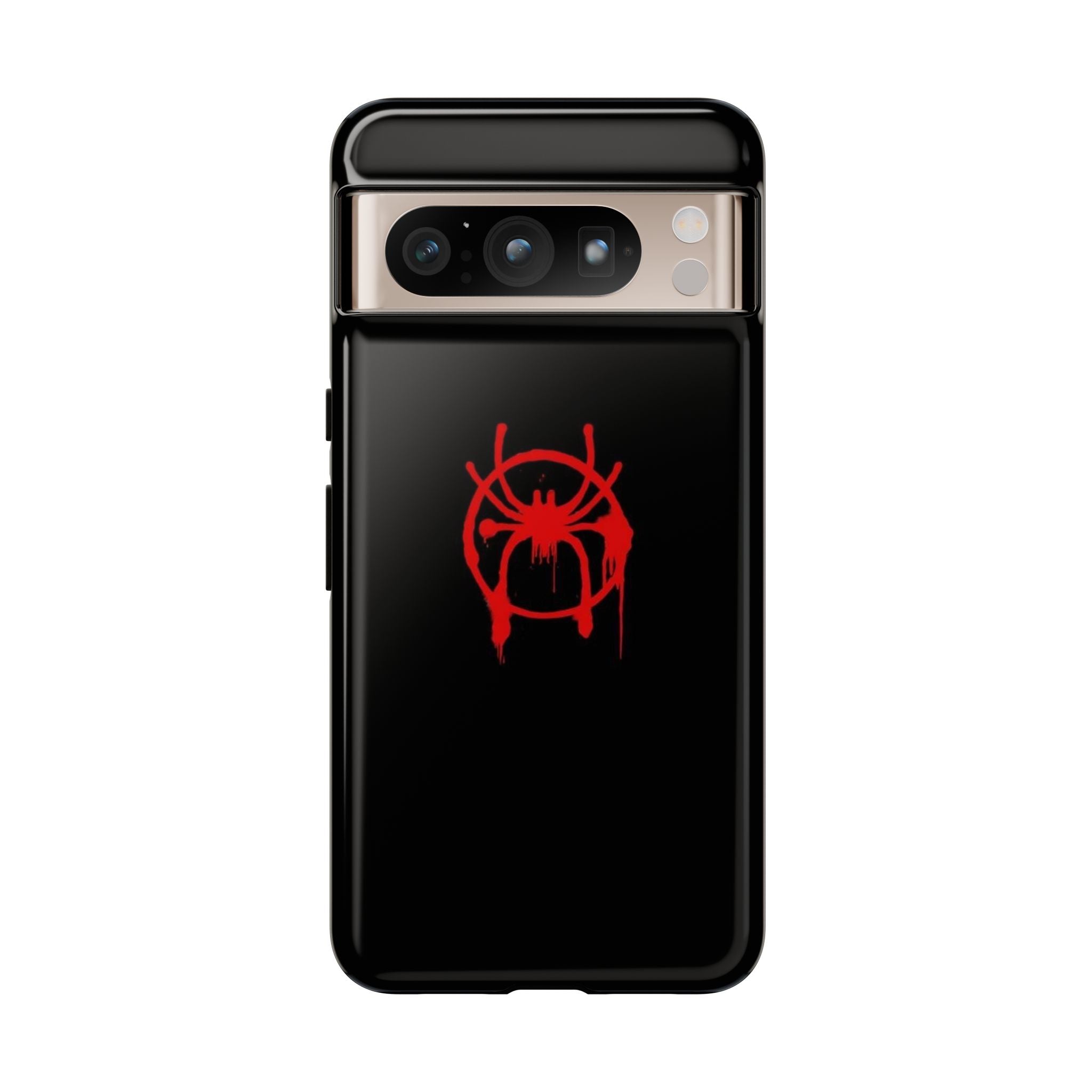 Red Spider Graphic Phone Case, Tough Phone Cover, Custom Mobile Protector, Stylish Gadget Accessory, Gift for Spider Fans
