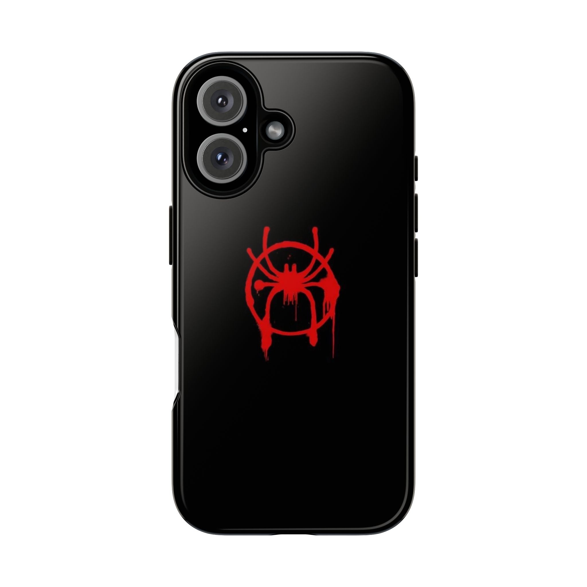 Red Spider Graphic Phone Case, Tough Phone Cover, Custom Mobile Protector, Stylish Gadget Accessory, Gift for Spider Fans