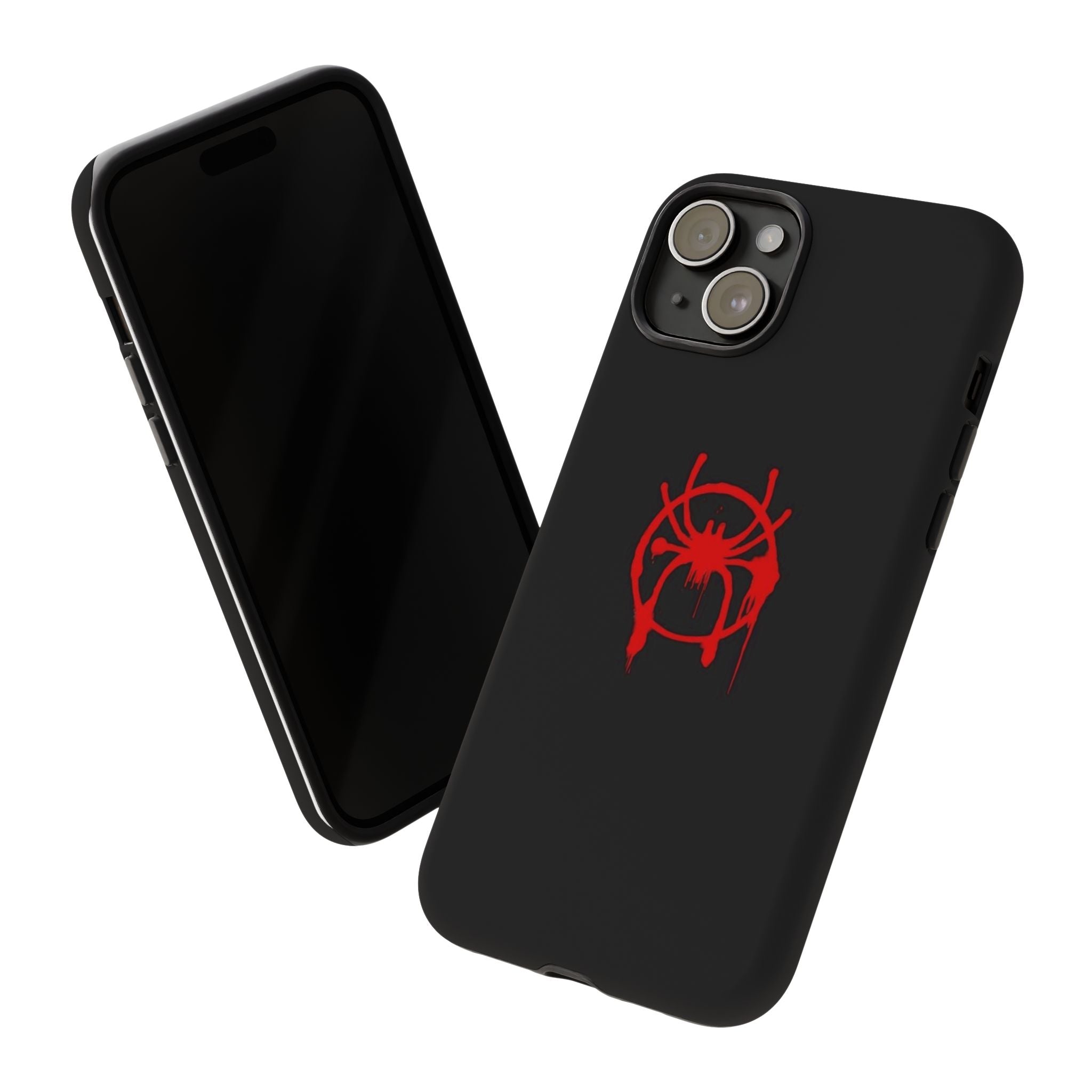 Red Spider Graphic Phone Case, Tough Phone Cover, Custom Mobile Protector, Stylish Gadget Accessory, Gift for Spider Fans