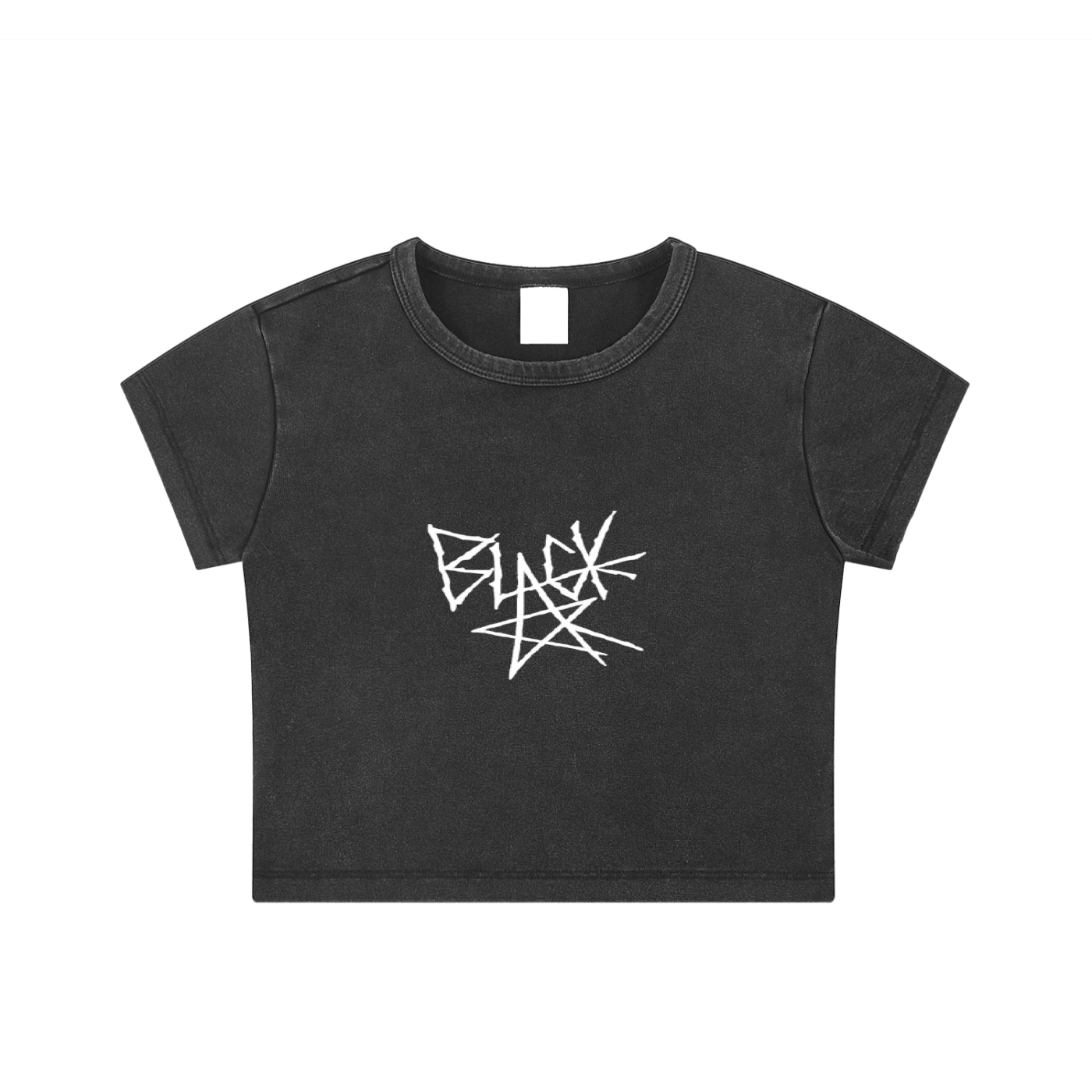 Snow Washed Crop Top